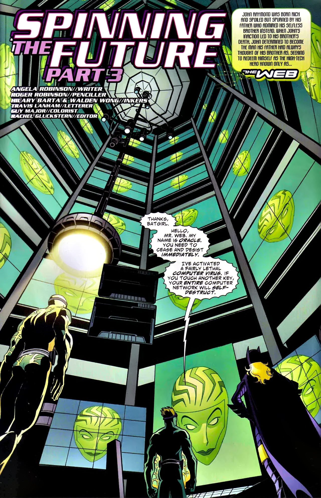 Read online The Web comic -  Issue #3 - 3