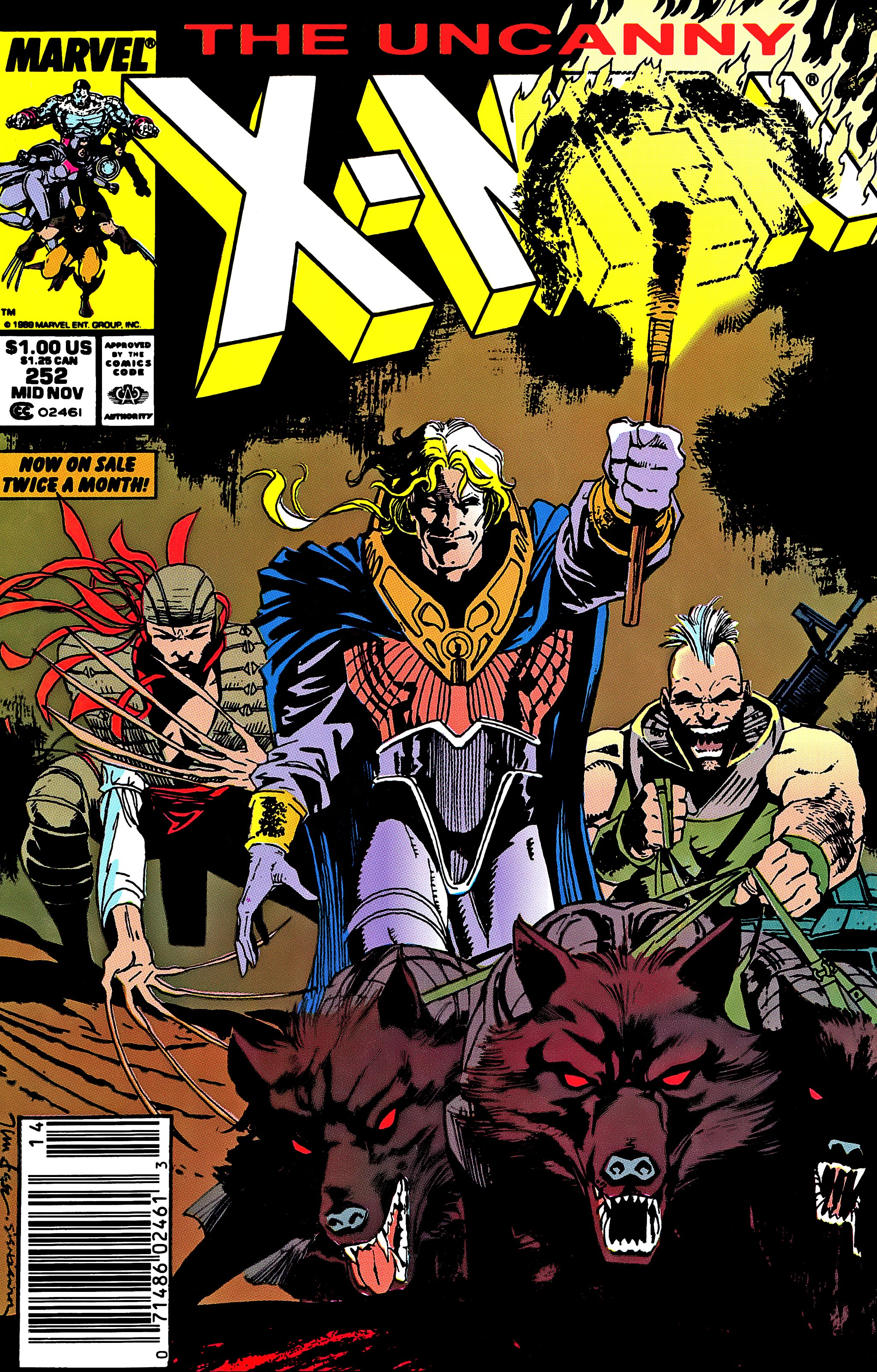 Read online Uncanny X-Men (1963) comic -  Issue #252 - 1
