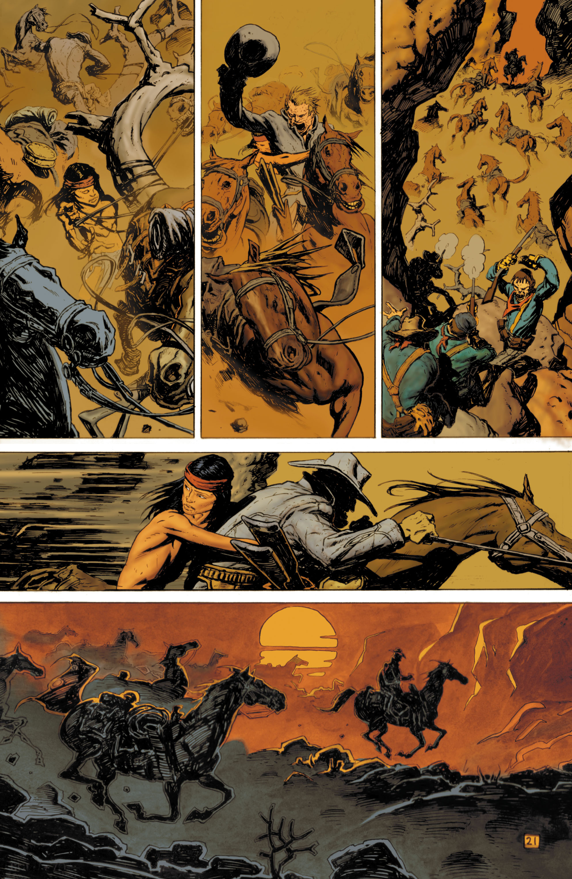 Read online Jonah Hex (2006) comic -  Issue #29 - 22