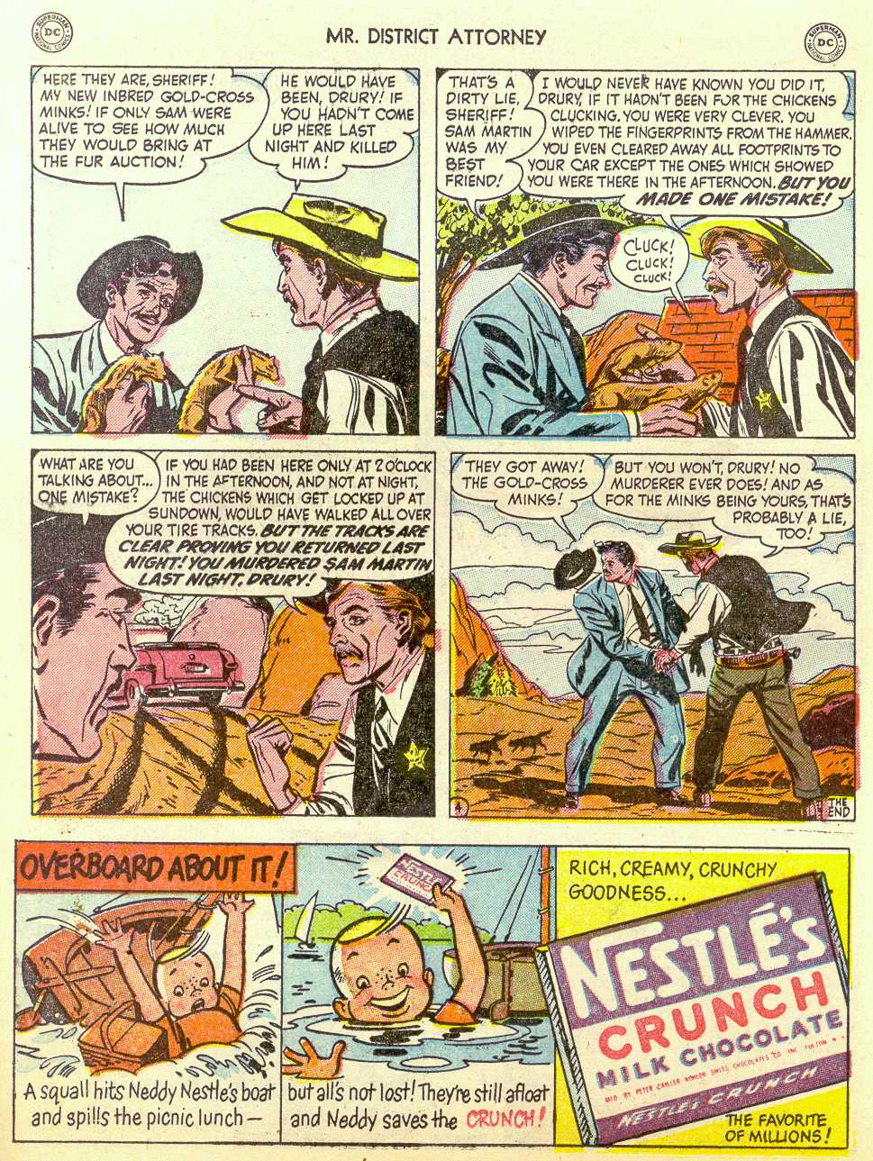 Read online Mr. District Attorney comic -  Issue #18 - 32