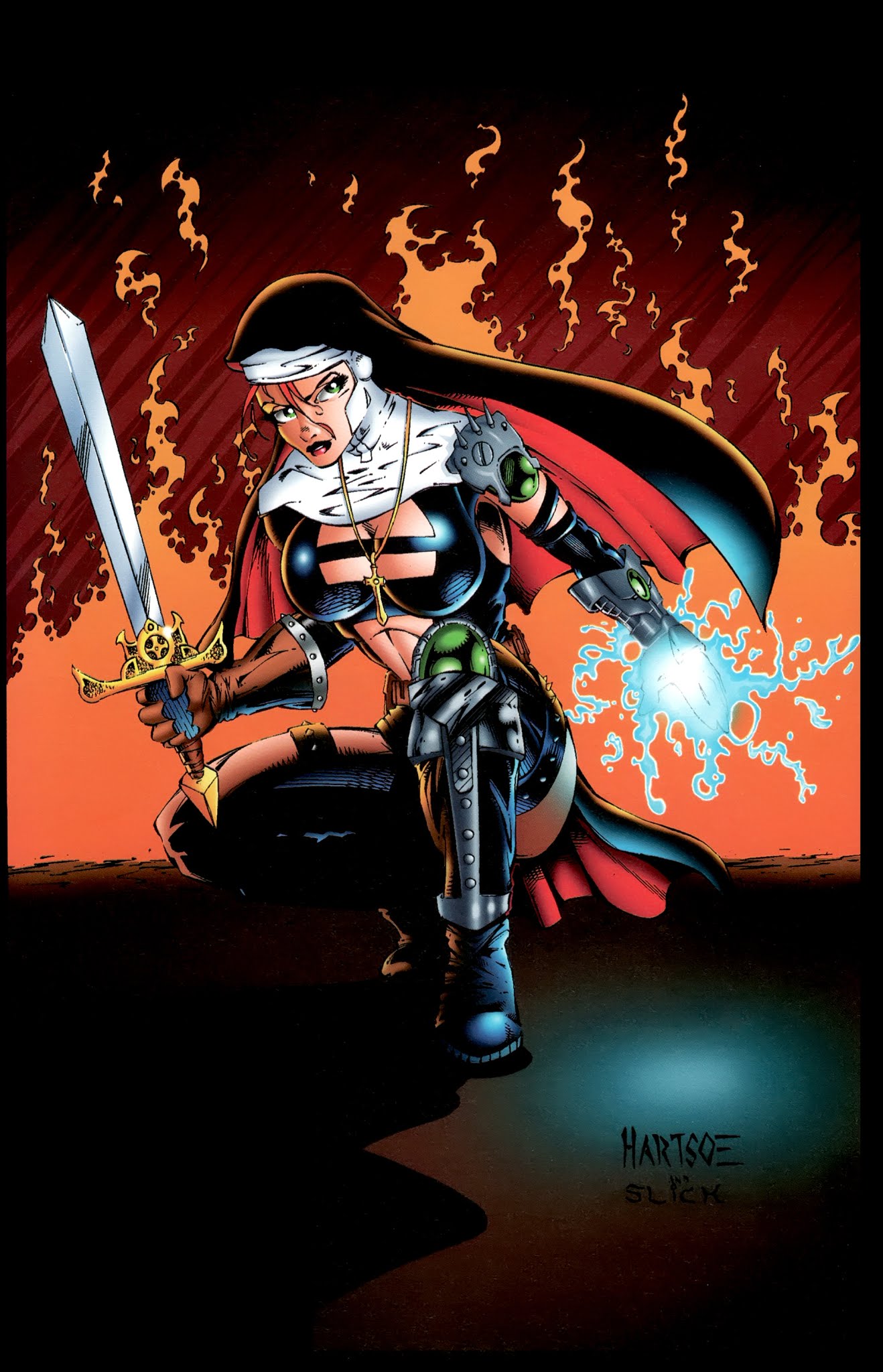 Read online Warrior Nun Areala: Portraits comic -  Issue # Full - 10