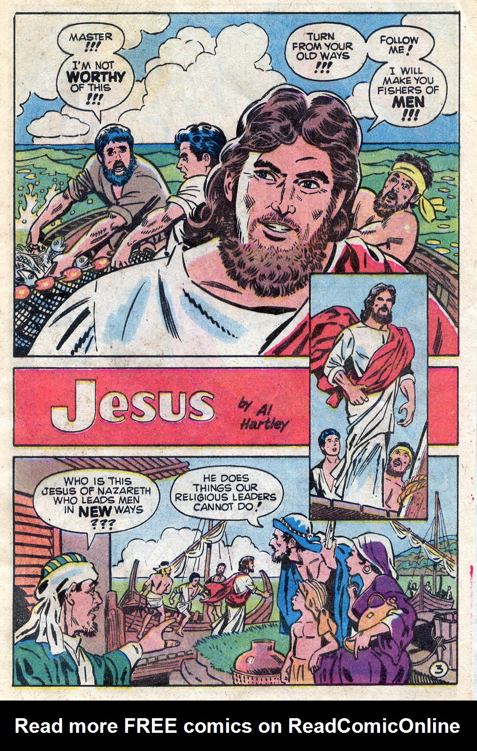 Read online Jesus comic Issue Full