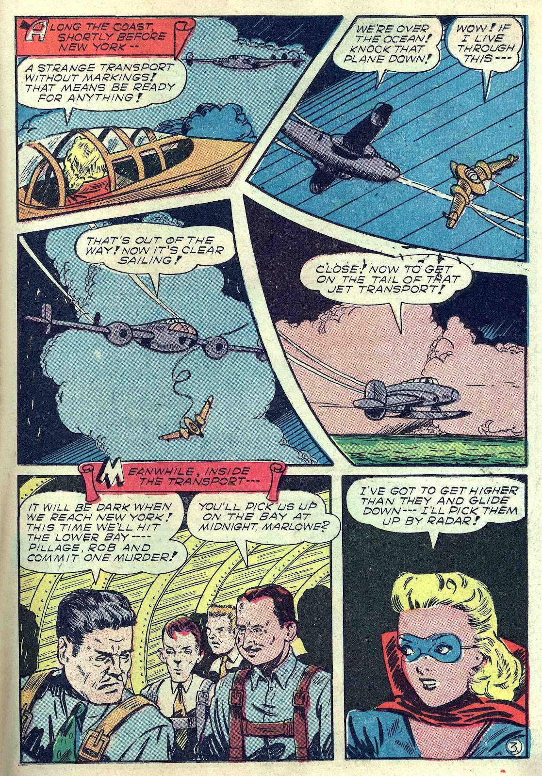 Captain Aero Comics issue 26 - Page 21