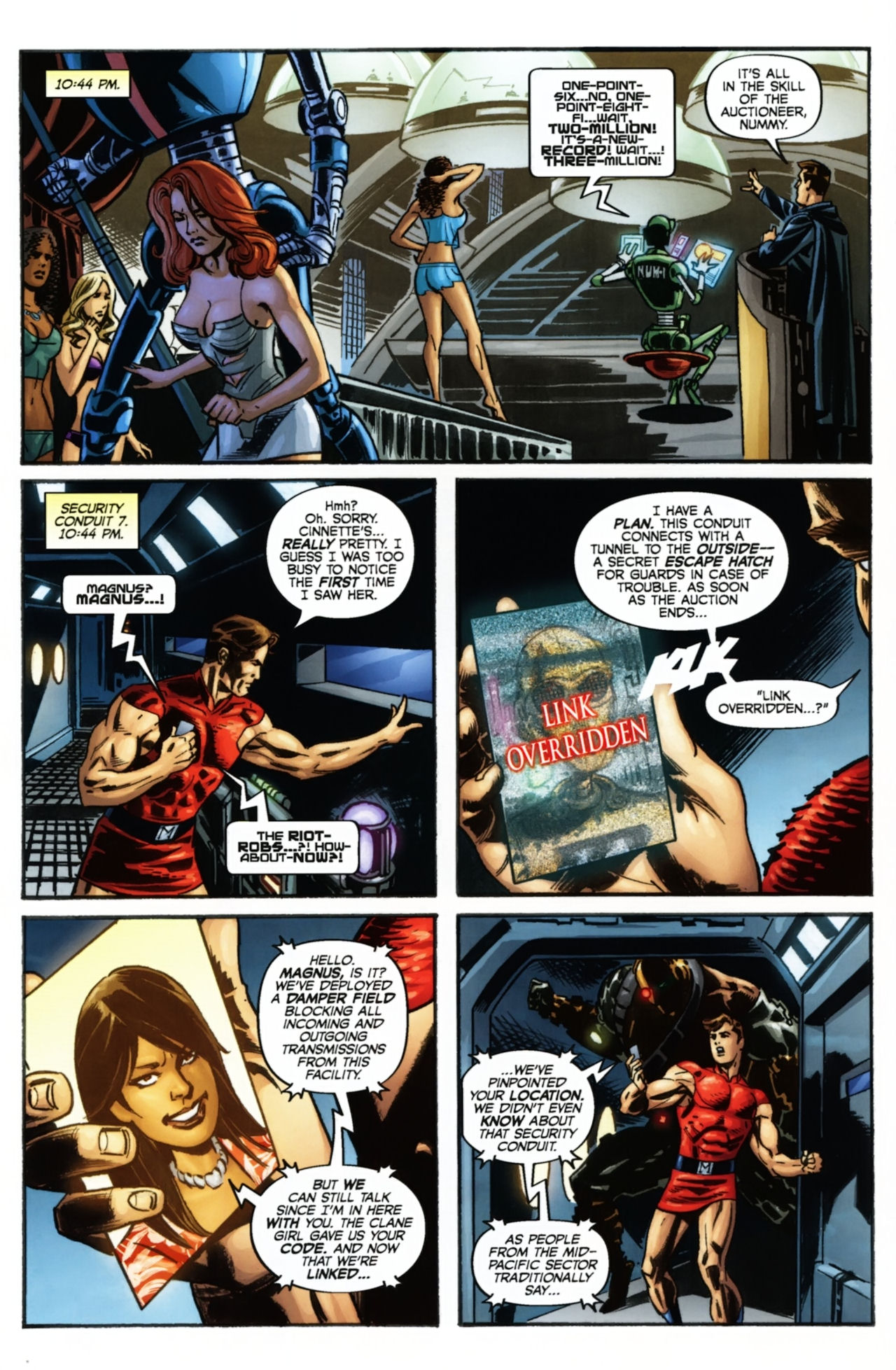Read online Magnus, Robot Fighter (2010) comic -  Issue #2 - 20