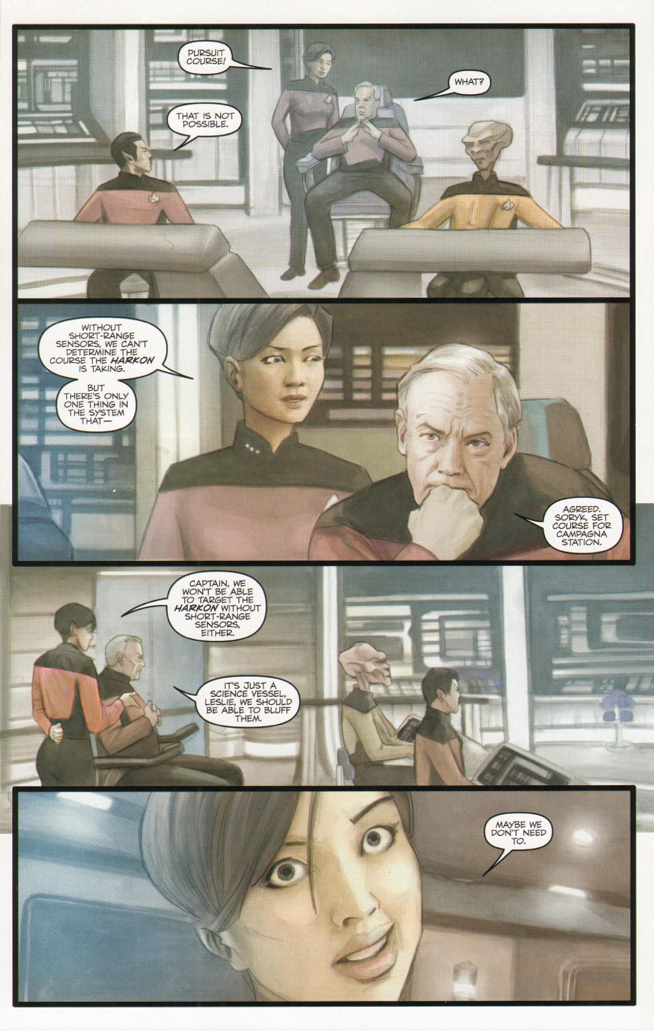 Read online Star Trek: Captain's Log comic -  Issue # Issue Jellico - 20