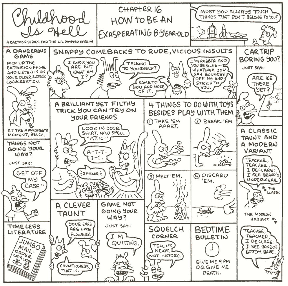 Read online Life In Hell comic -  Issue # TPB Childhood Is Hell - 20