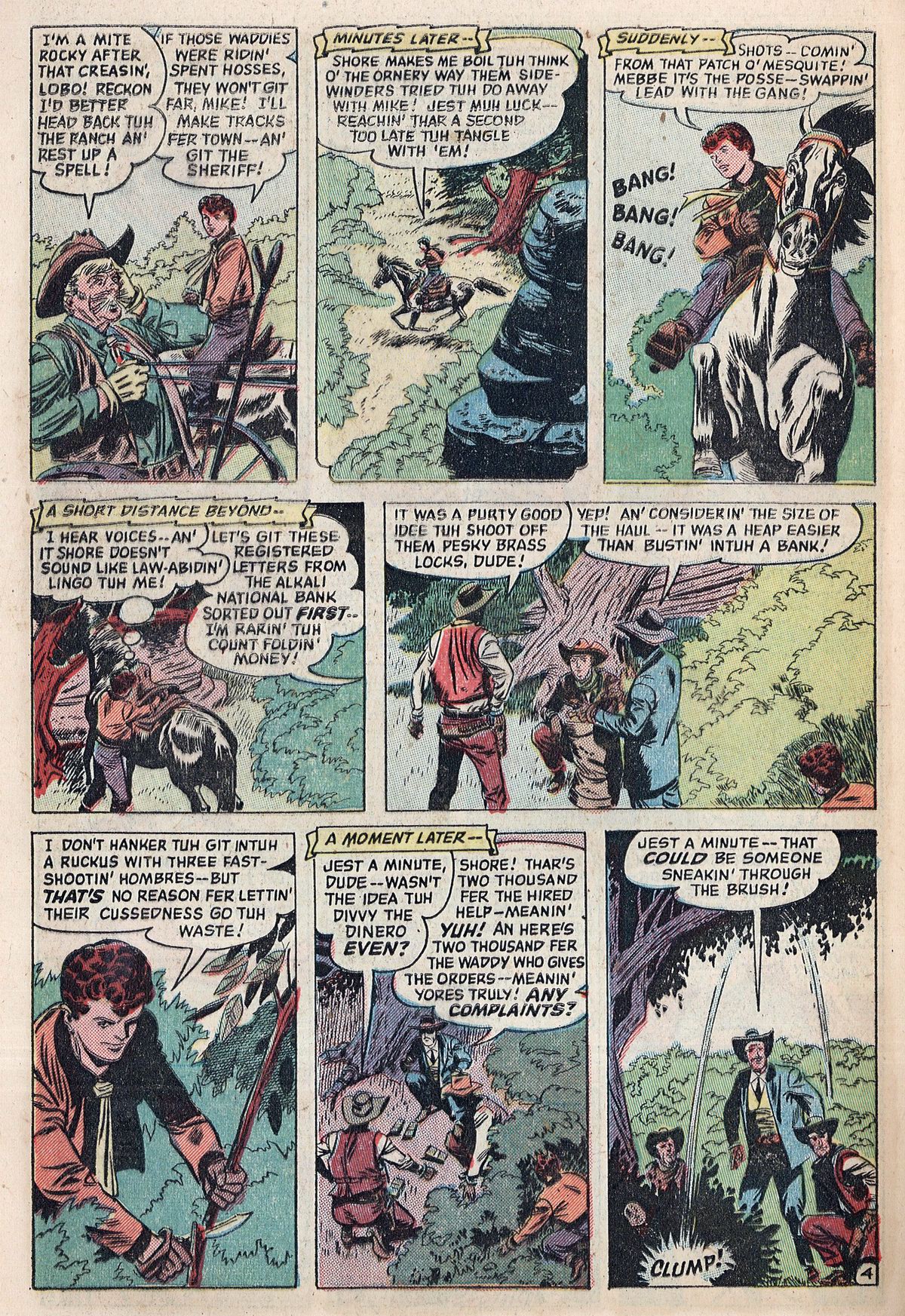 Read online Hooded Horseman comic -  Issue #25 - 28