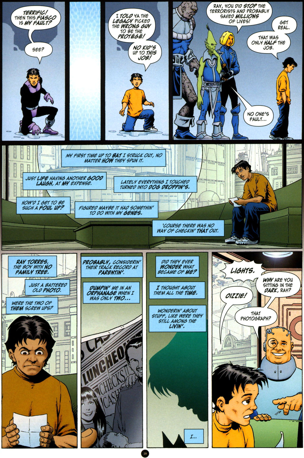 Read online Kid Kosmos: Kidnapped comic -  Issue # TPB - 26