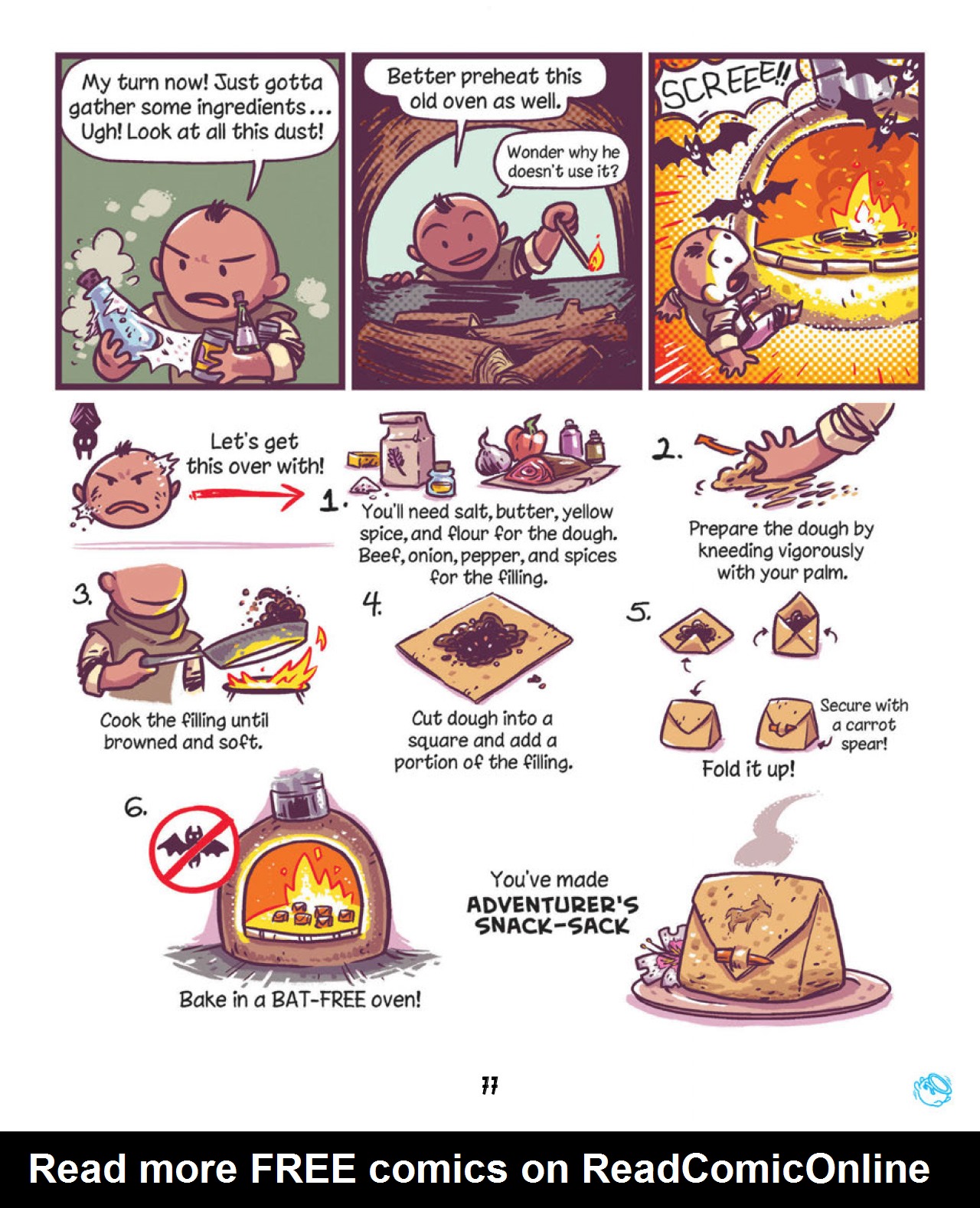 Read online Rutabaga: The Adventure Chef comic -  Issue # TPB 1 - 79