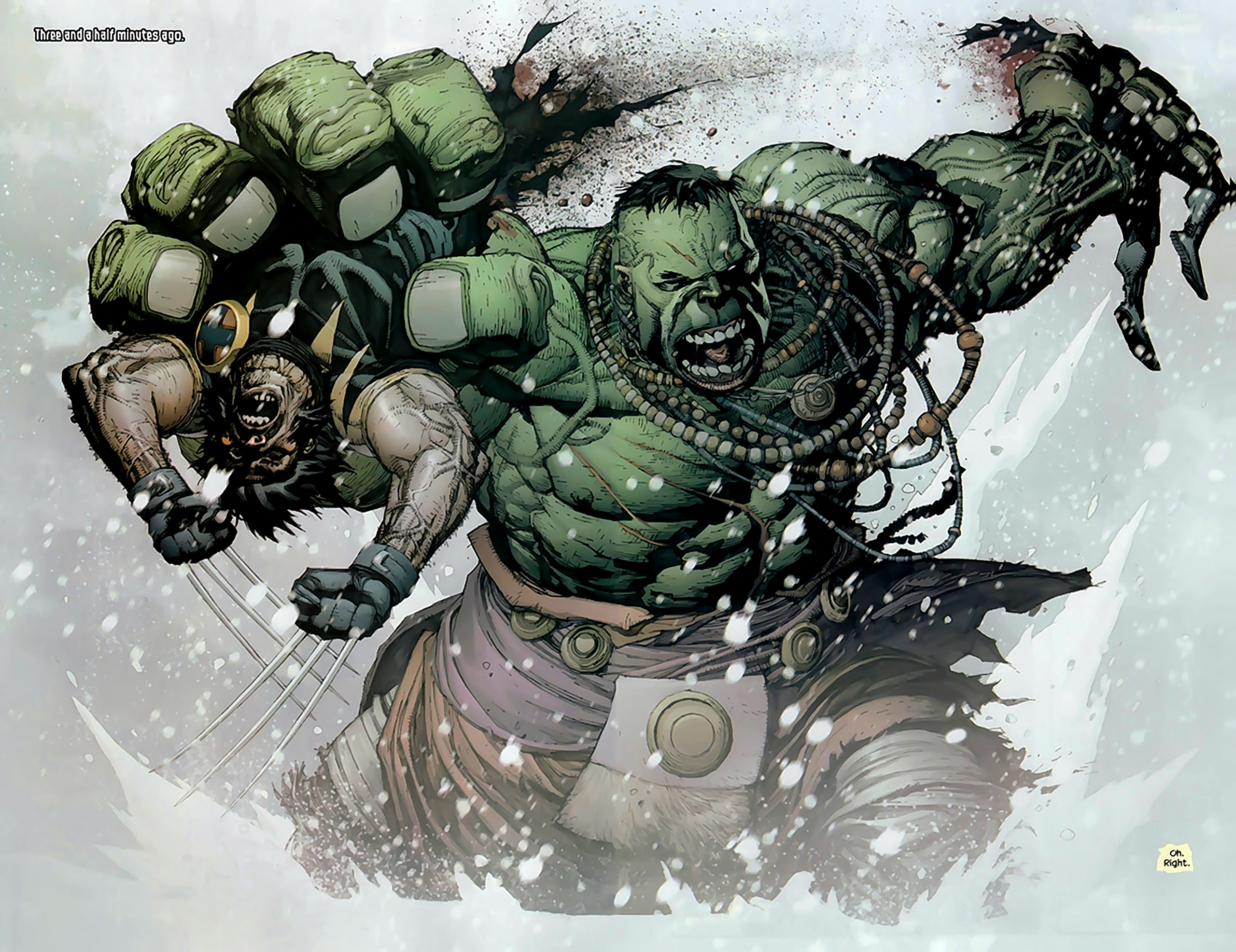 Read online Ultimate Wolverine vs. Hulk comic -  Issue #1 - 3