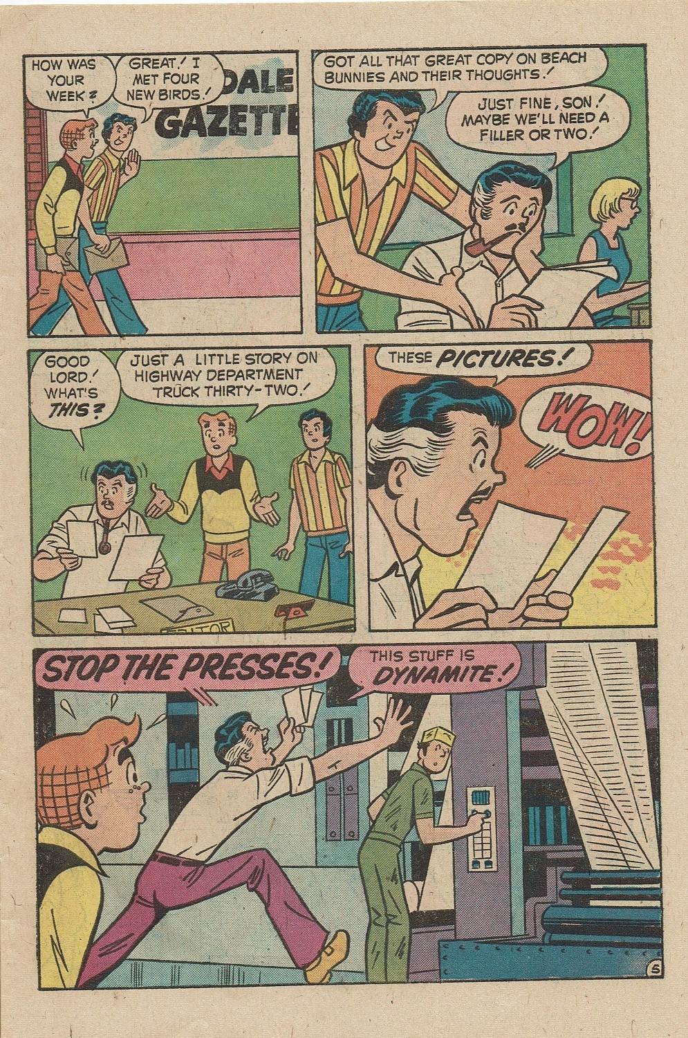 Read online Archie at Riverdale High (1972) comic -  Issue #20 - 7