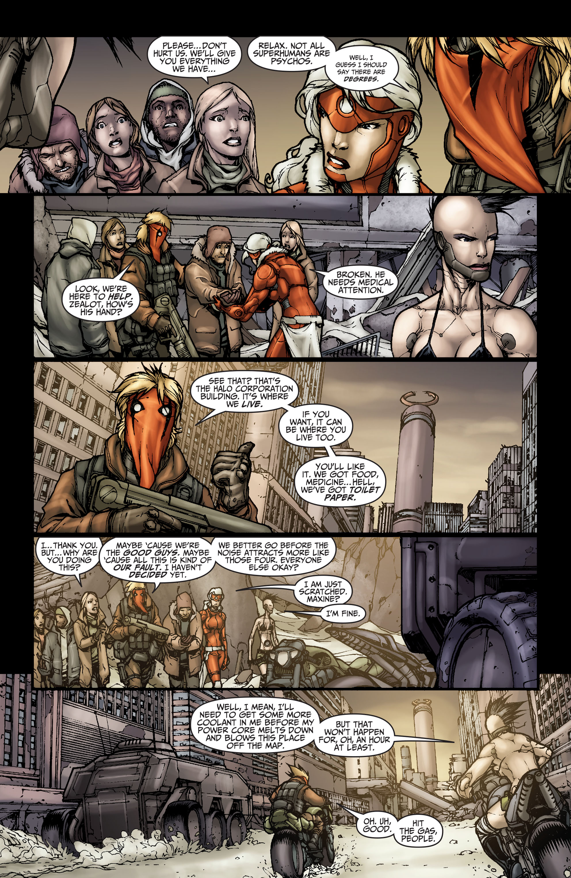 Read online WildCats (2008) comic -  Issue #1 - 12