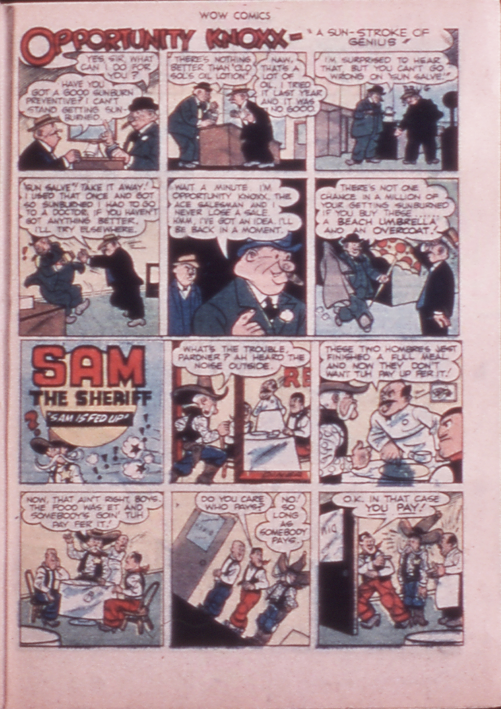 Read online Wow Comics comic -  Issue #48 - 33