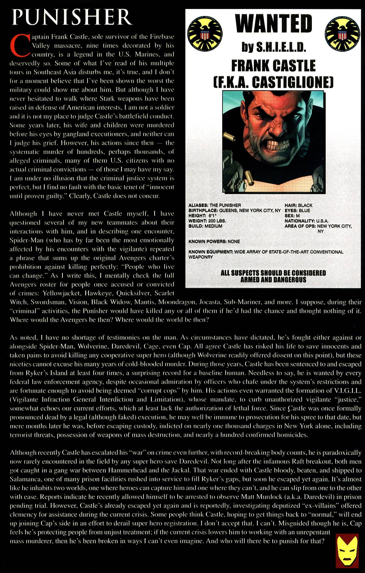 Read online Civil War Files comic -  Issue # Full - 32