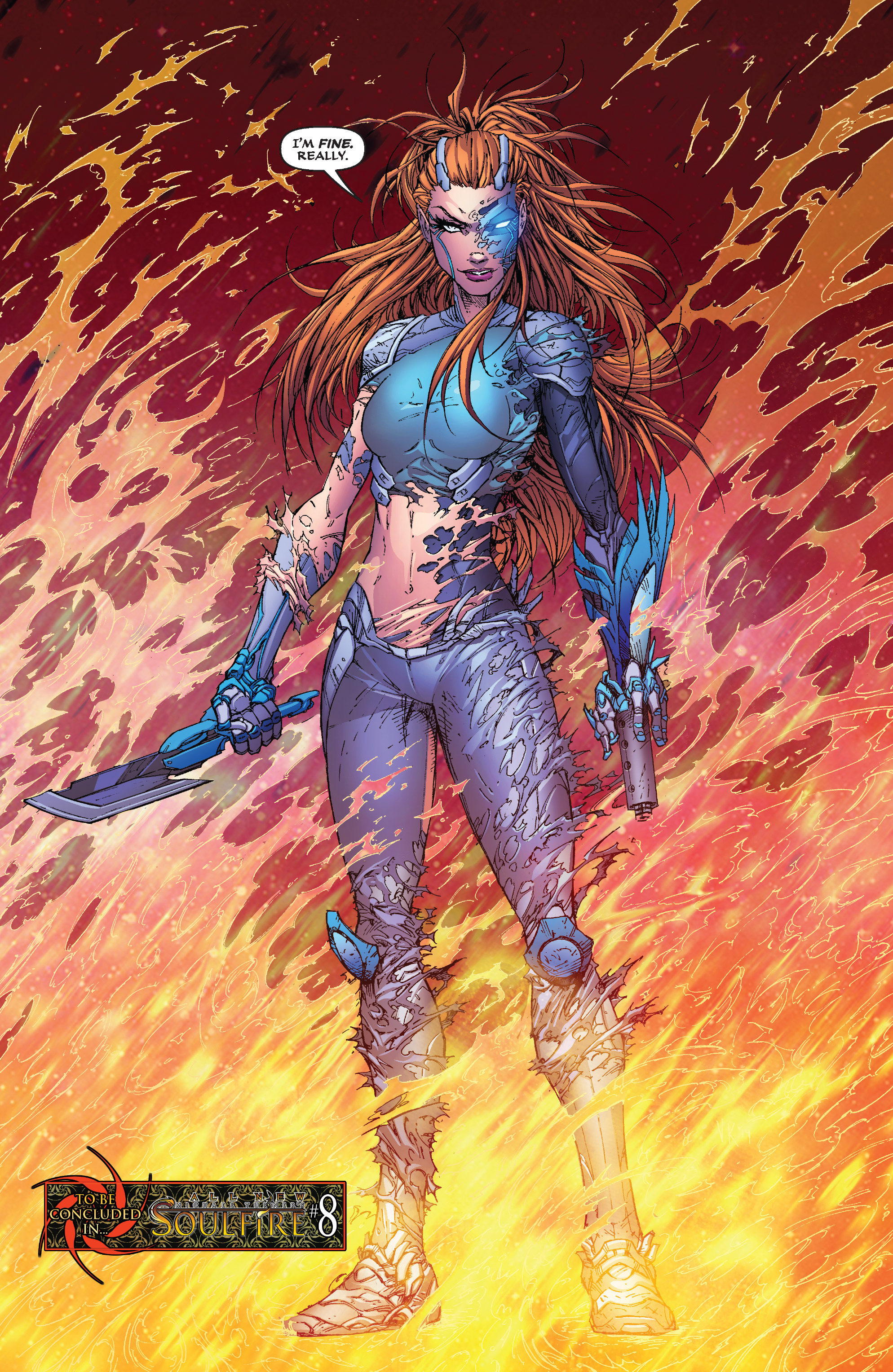Read online Michael Turner's Soulfire (2013) comic -  Issue #7 - 22