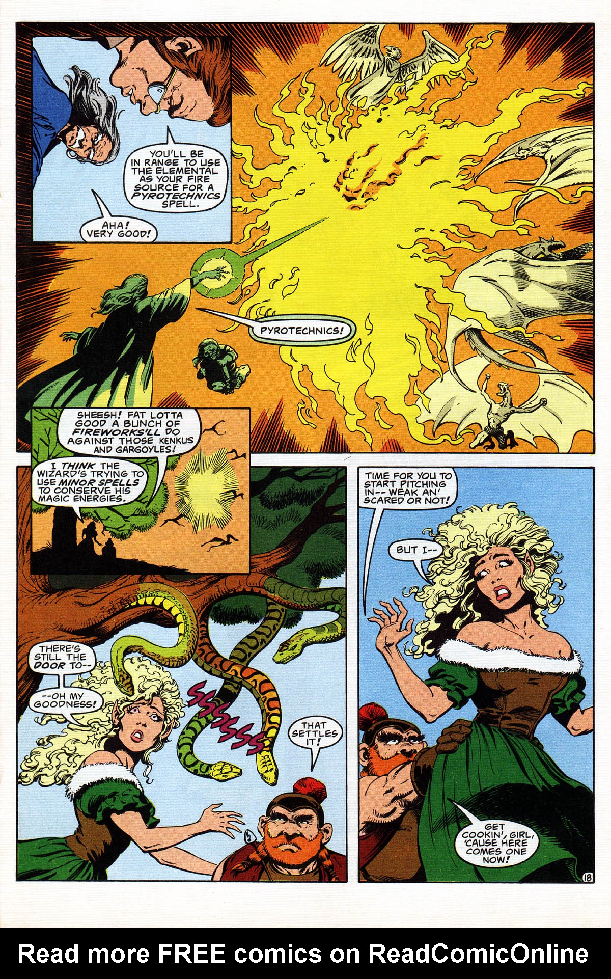 Read online Advanced Dungeons & Dragons comic -  Issue #18 - 22