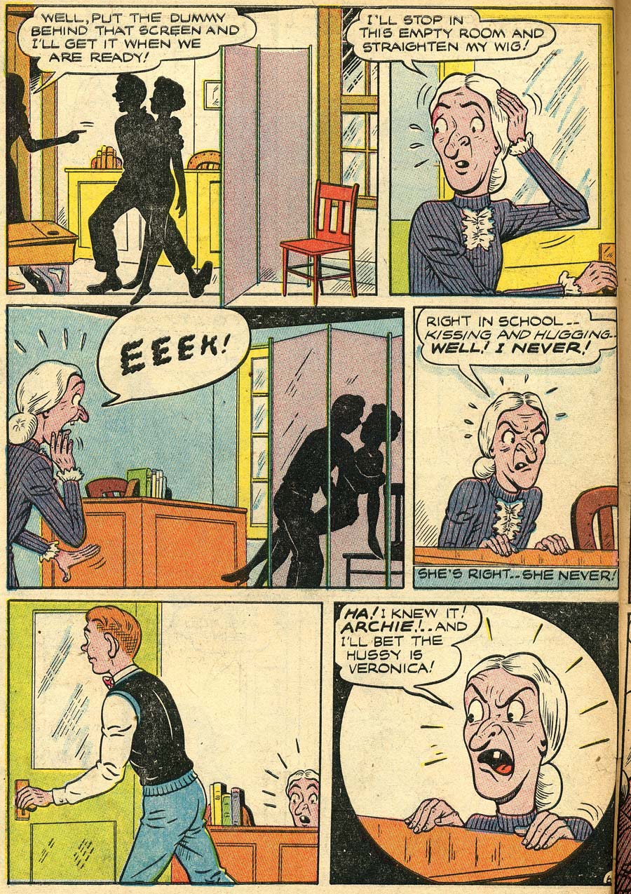 Read online Pep Comics comic -  Issue #64 - 9