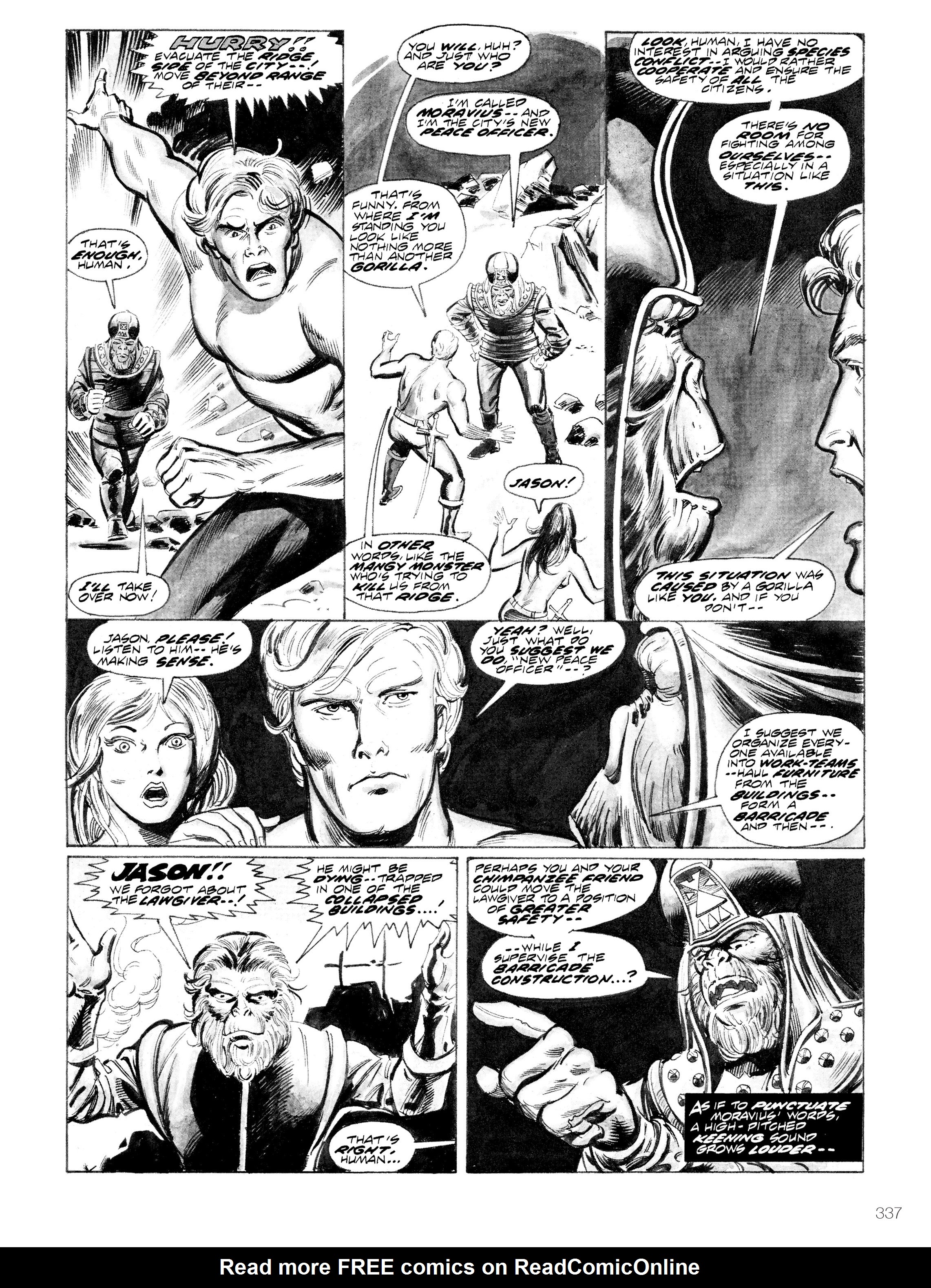 Read online Planet of the Apes: Archive comic -  Issue # TPB 1 (Part 4) - 33