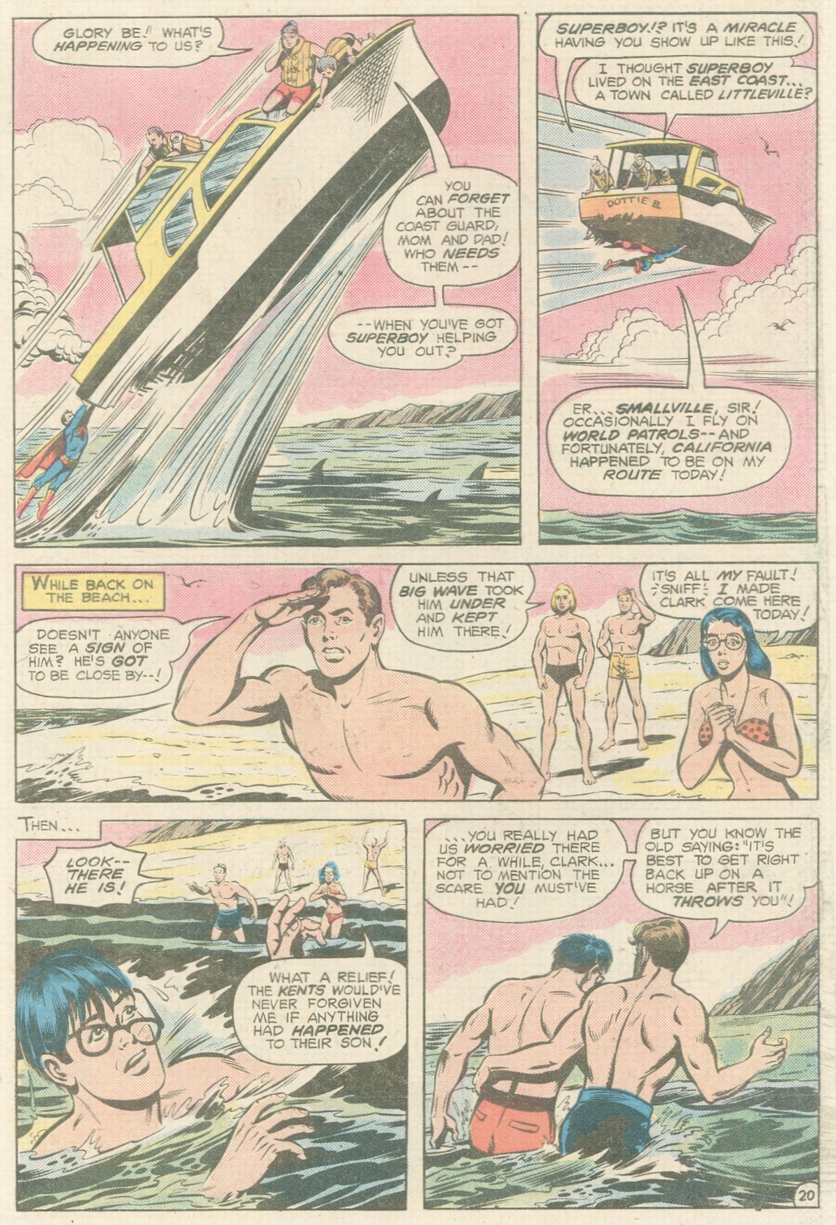 The New Adventures of Superboy 13 Page 20