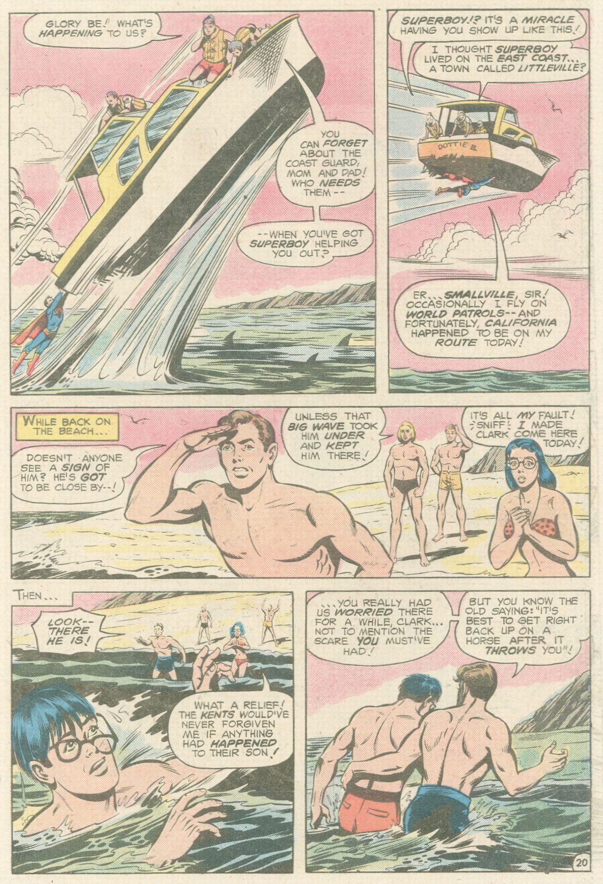 Read online The New Adventures of Superboy comic -  Issue #13 - 21