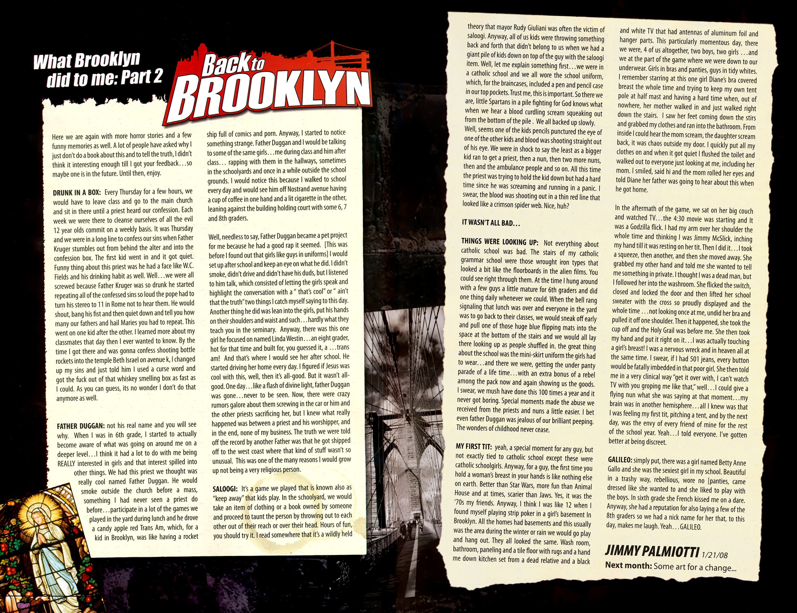 Read online Back to Brooklyn comic -  Issue #4 - 24
