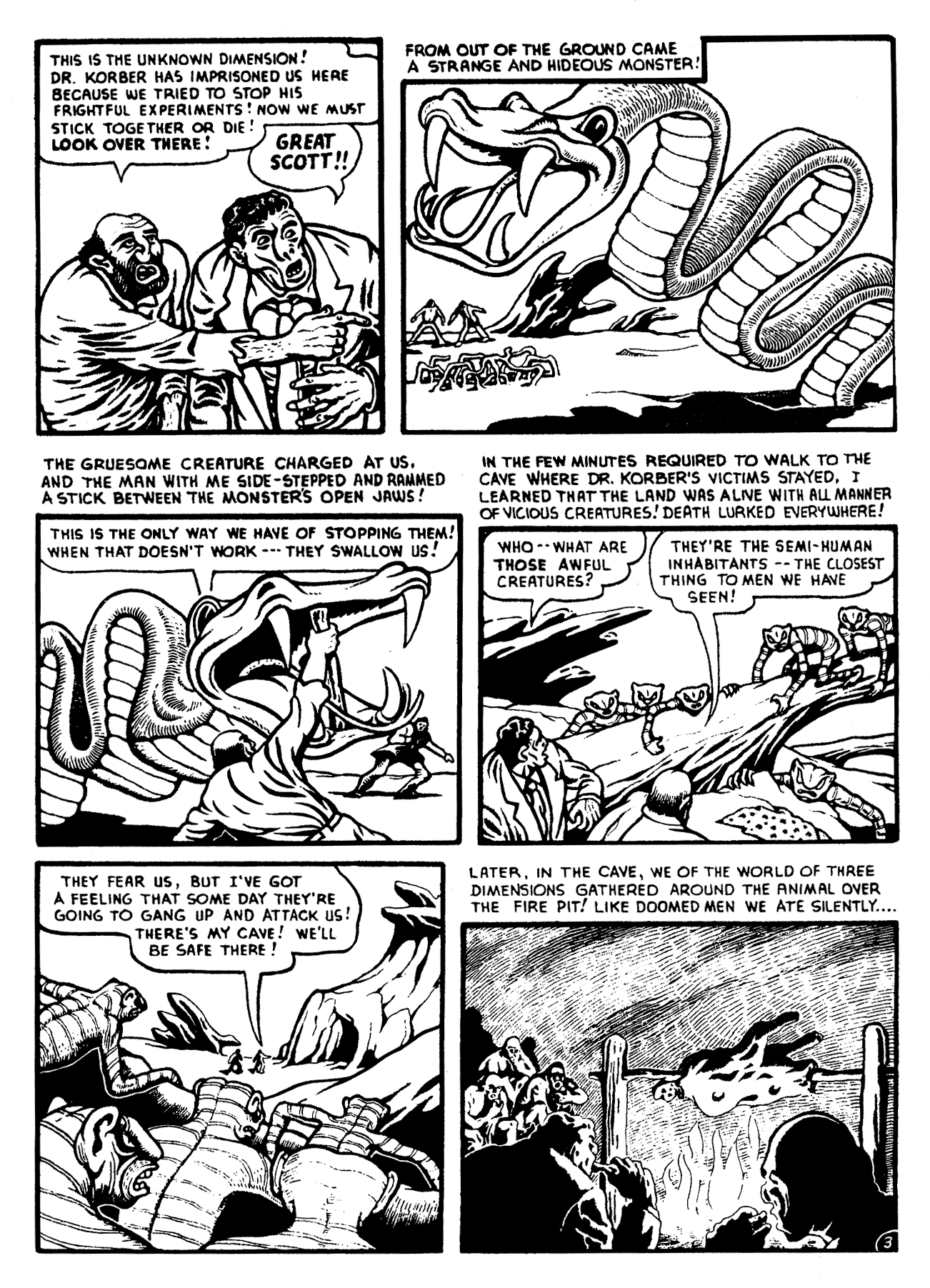 Read online Basil Wolverton's Gateway to Horror comic -  Issue # Full - 11