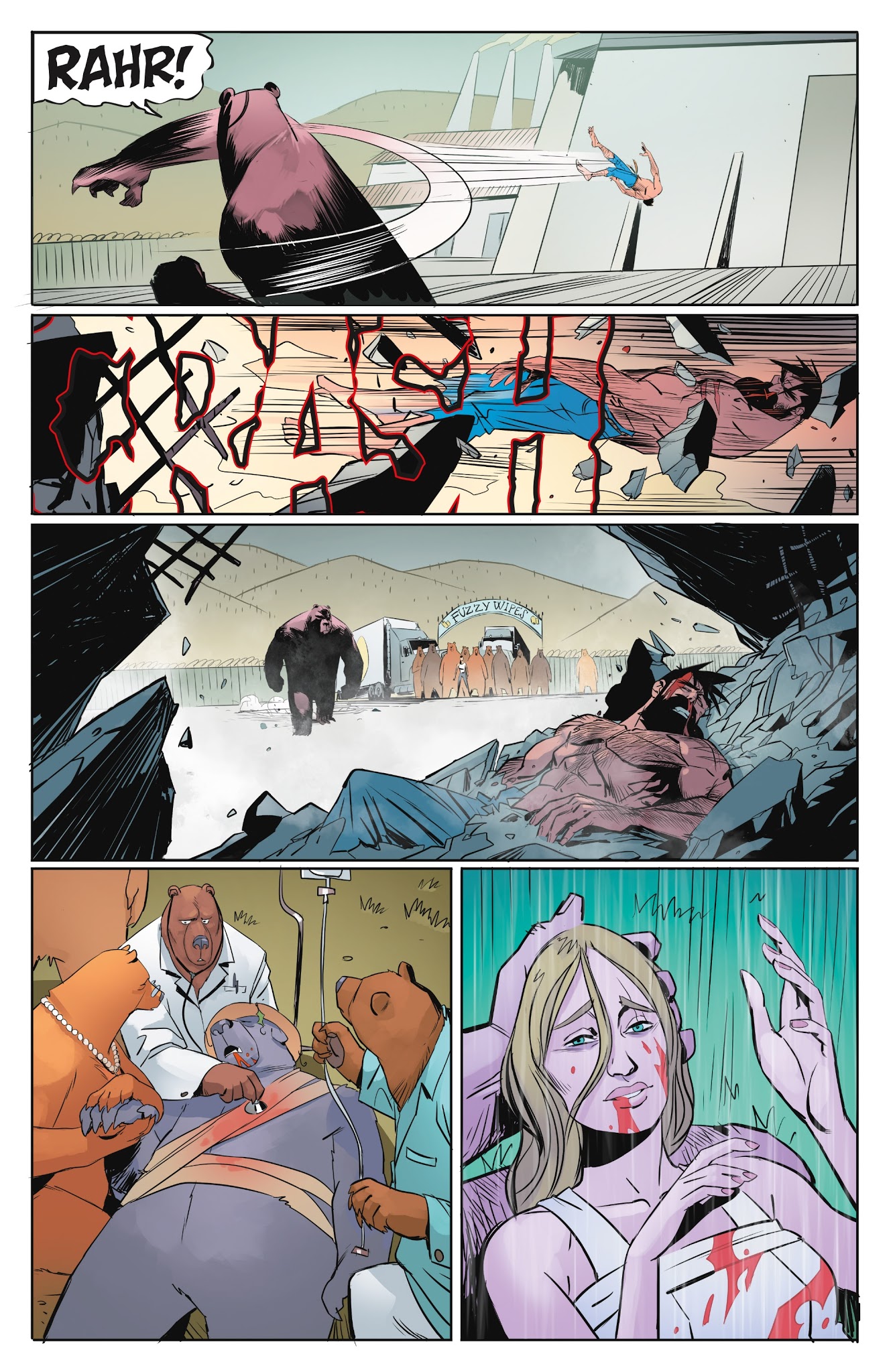 Read online Shirtless Bear-Fighter! comic -  Issue #5 - 13