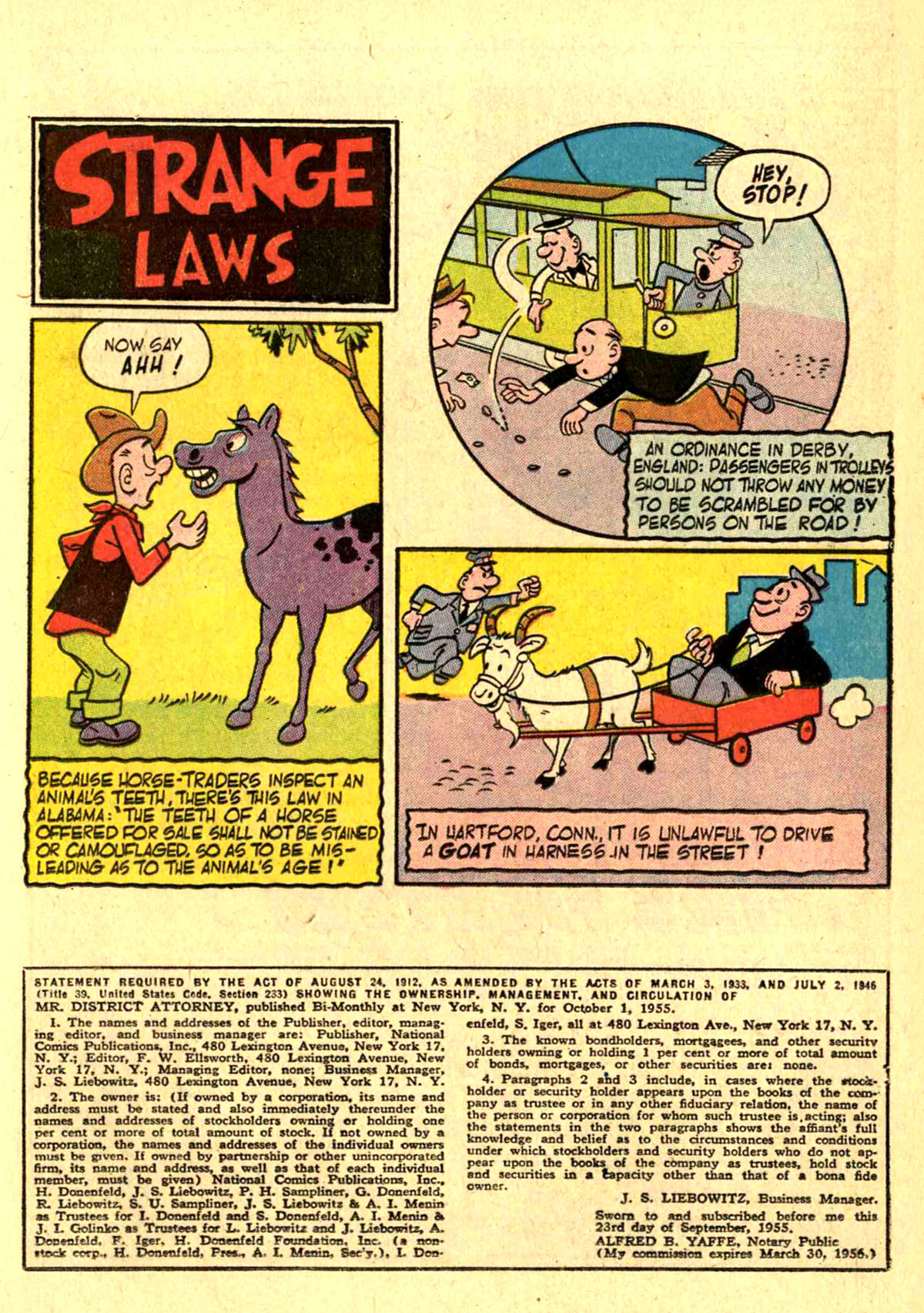 Read online Mr. District Attorney comic -  Issue #50 - 21