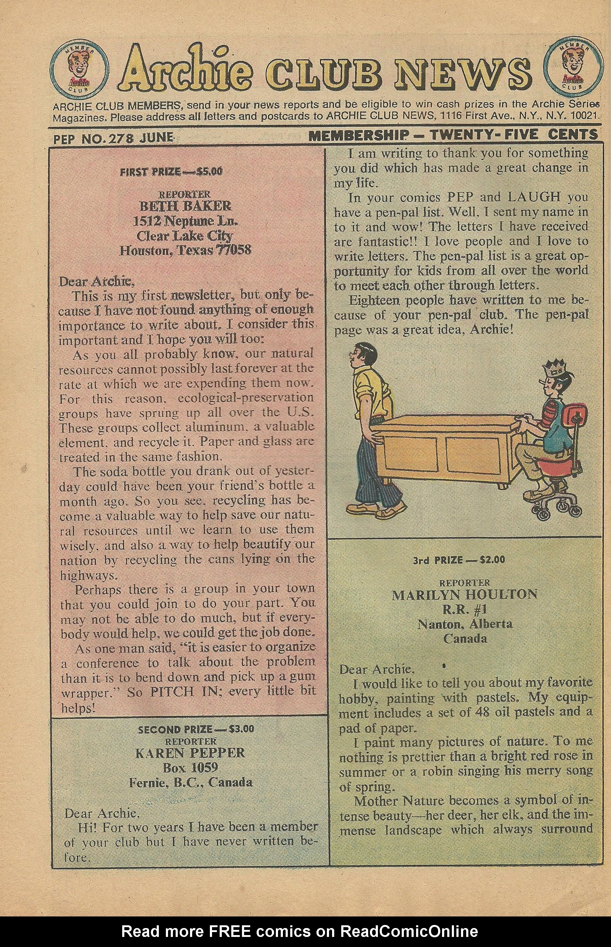 Read online Pep Comics comic -  Issue #278 - 26