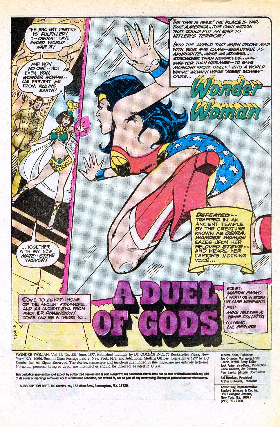 Read online Wonder Woman (1942) comic -  Issue #232 - 2