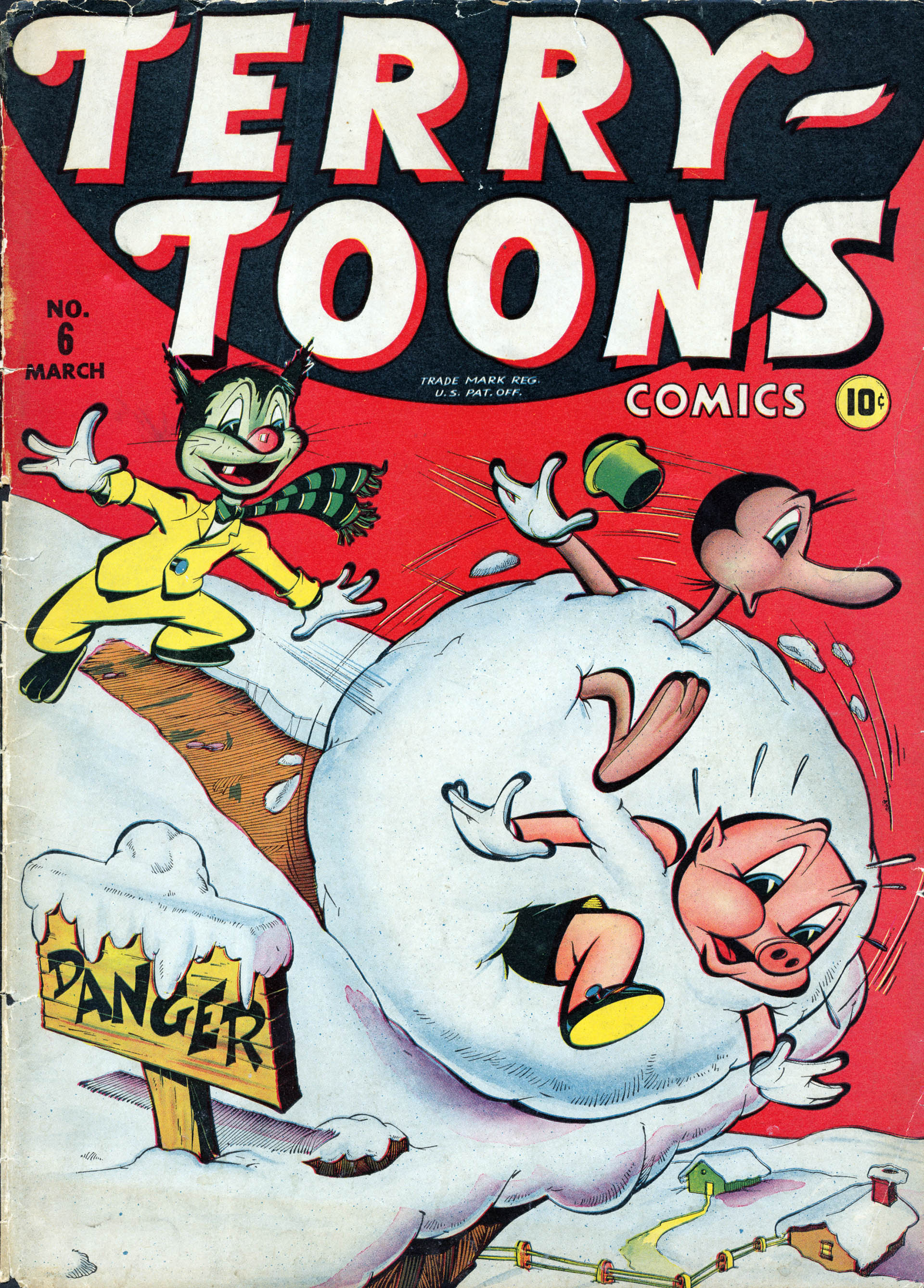 Read online Terry-Toons Comics comic -  Issue #6 - 1