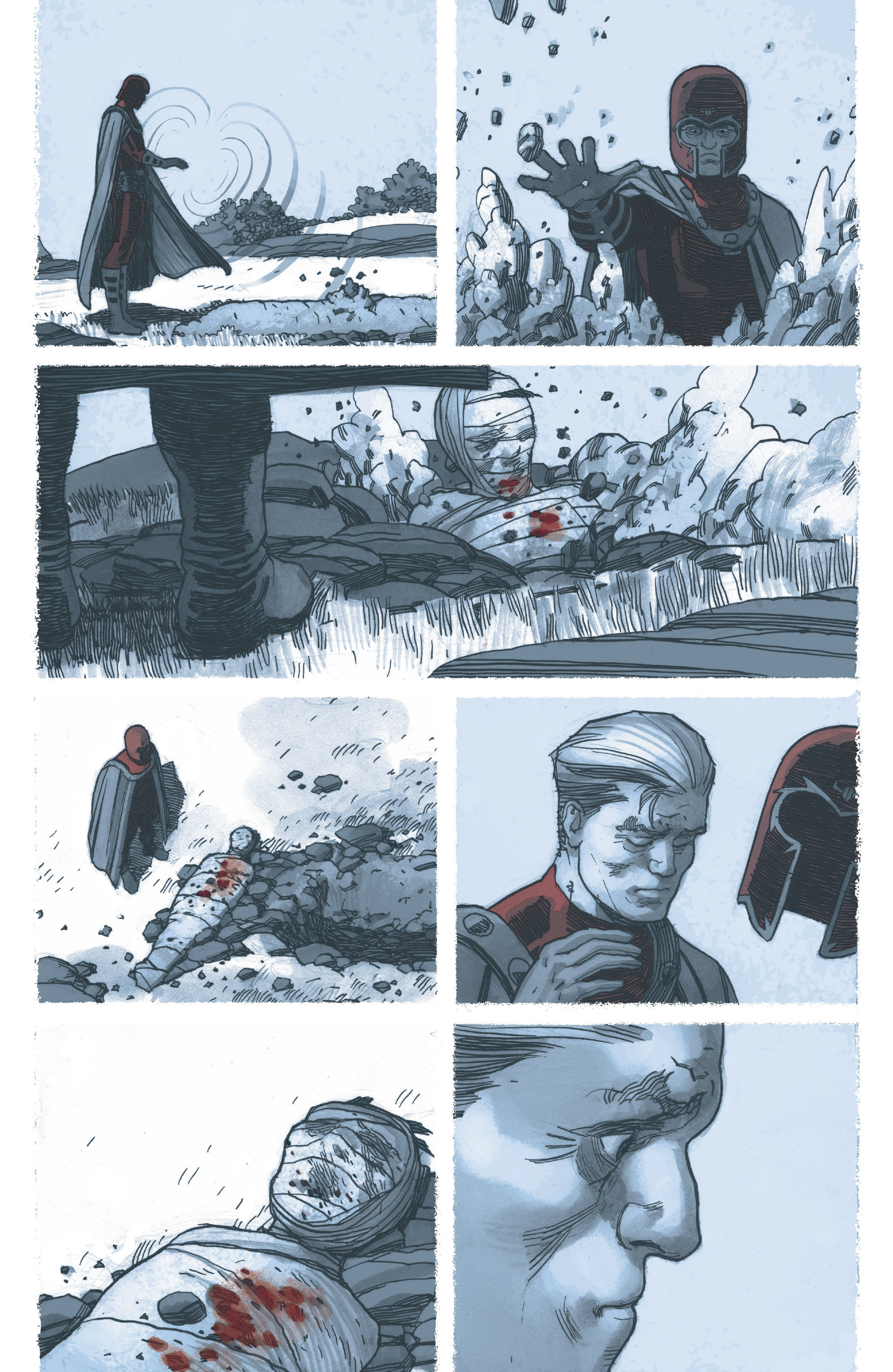 Read online Magneto comic -  Issue #16 - 18