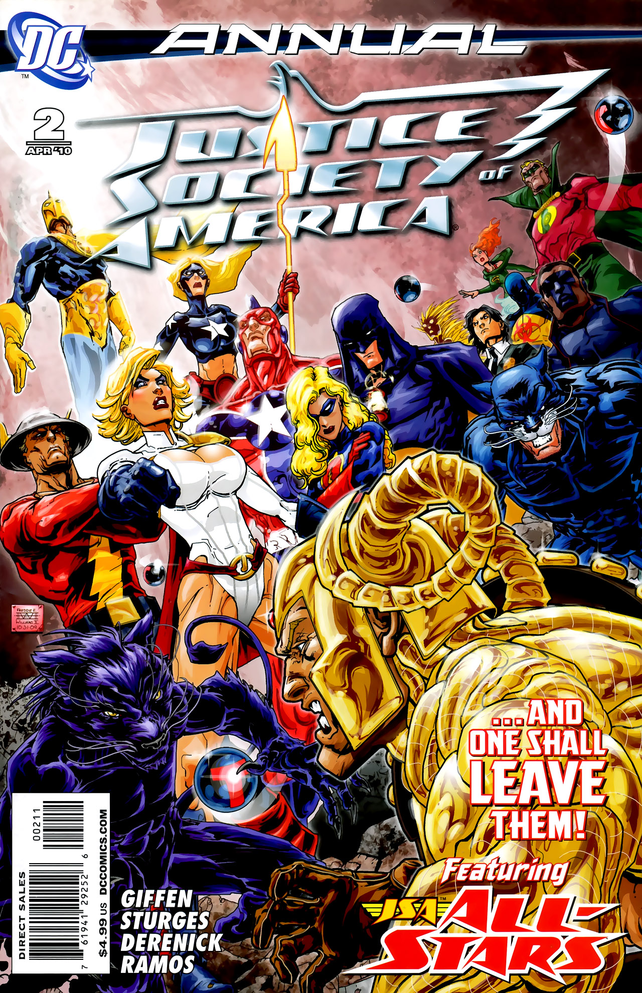 Read online Justice Society of America (2007) comic -  Issue # Annual 2 - 1
