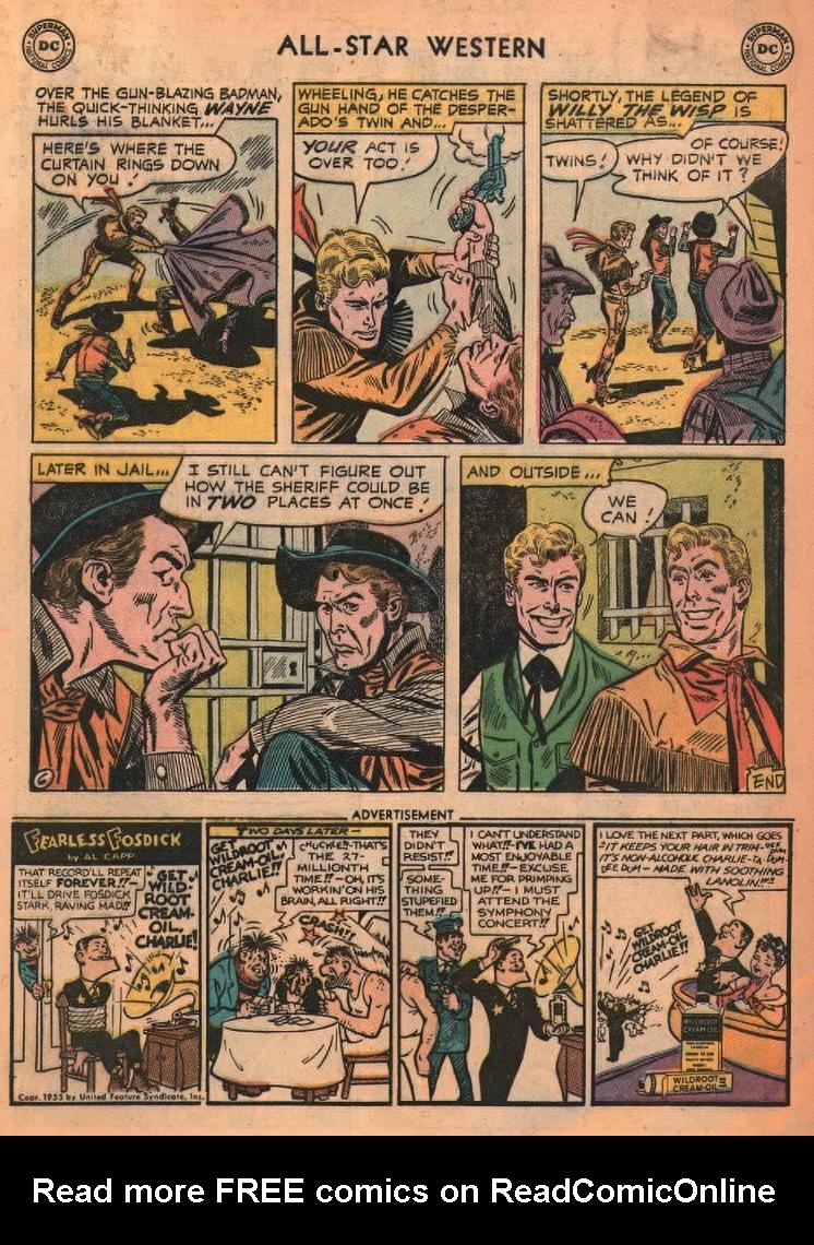 Read online All-Star Western (1951) comic -  Issue #87 - 32