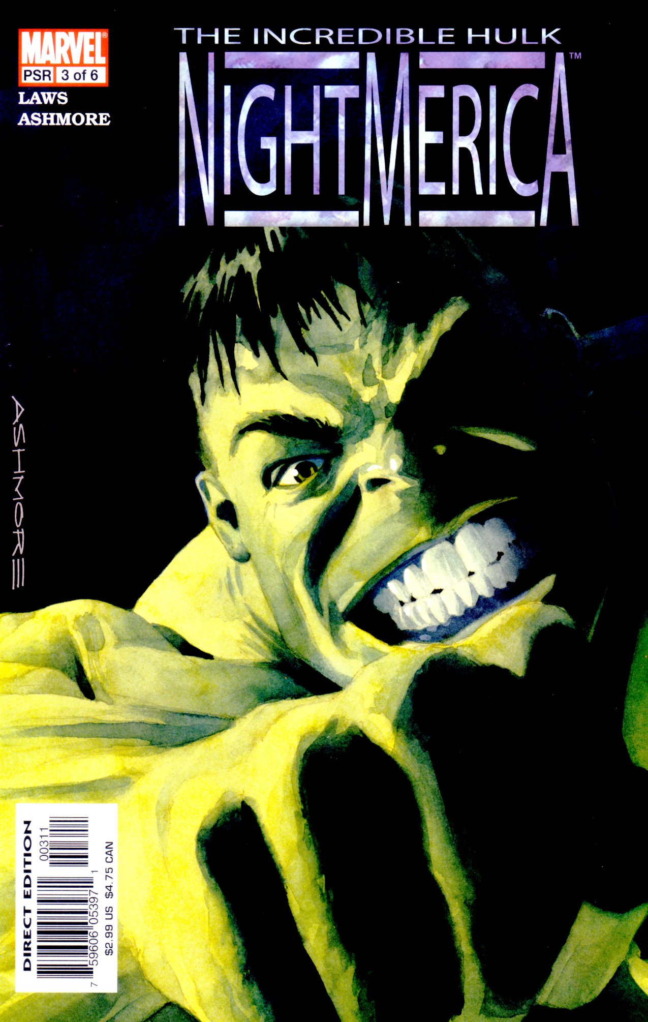 Read online Hulk: Nightmerica comic -  Issue #3 - 1