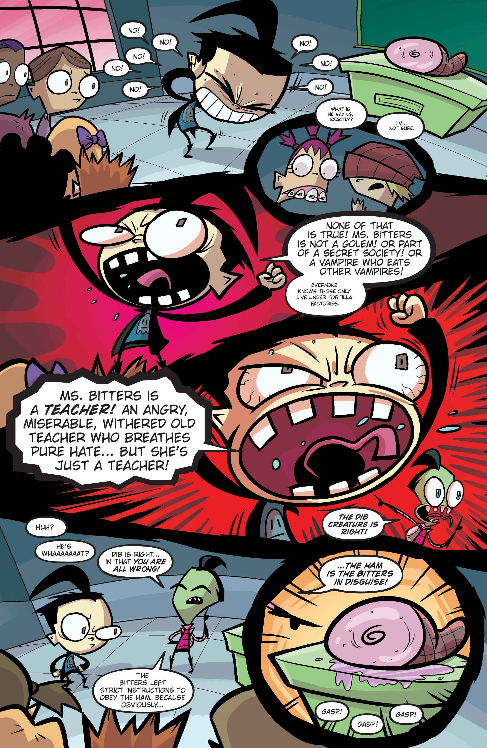 Read online Invader Zim comic -  Issue # _TPB 3 - 131