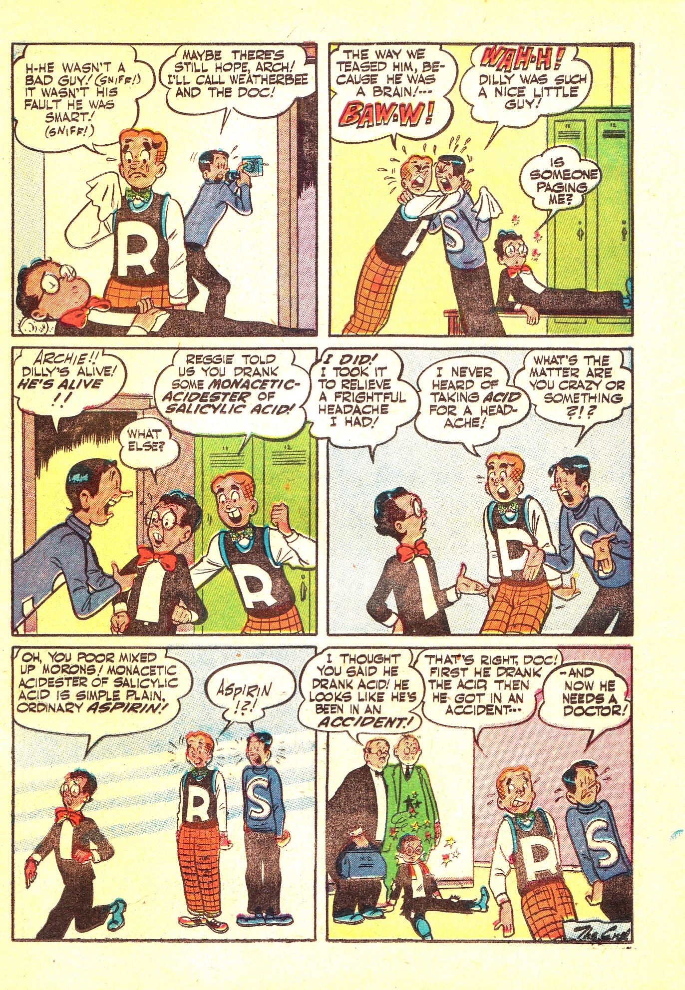 Read online Archie's Pal Jughead comic -  Issue #23 - 25