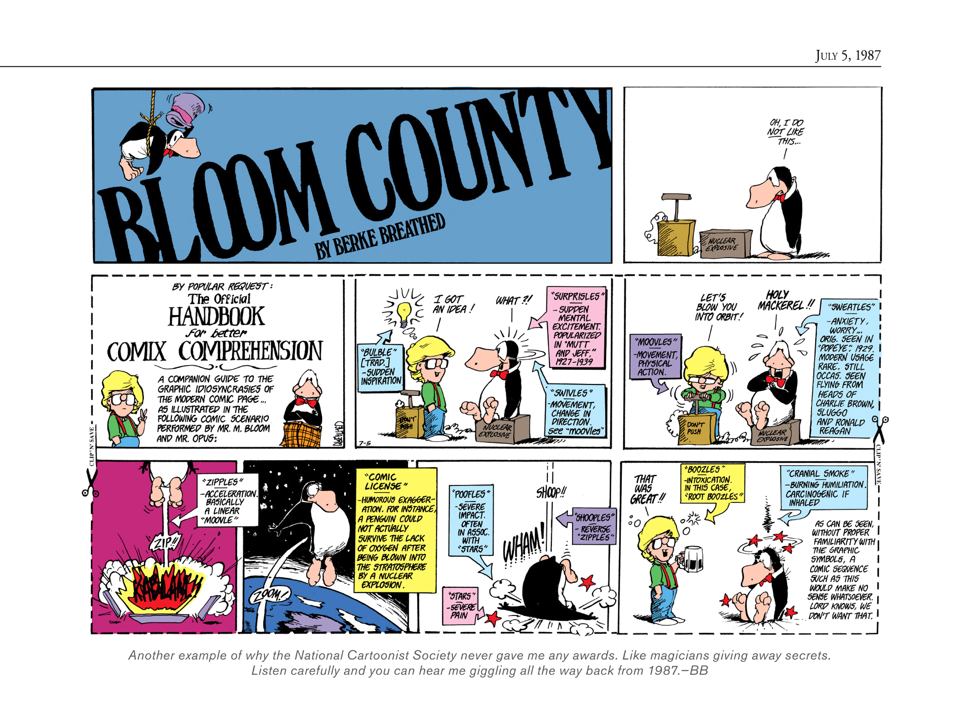 Read online The Bloom County Digital Library comic -  Issue # TPB 7 (Part 2) - 92