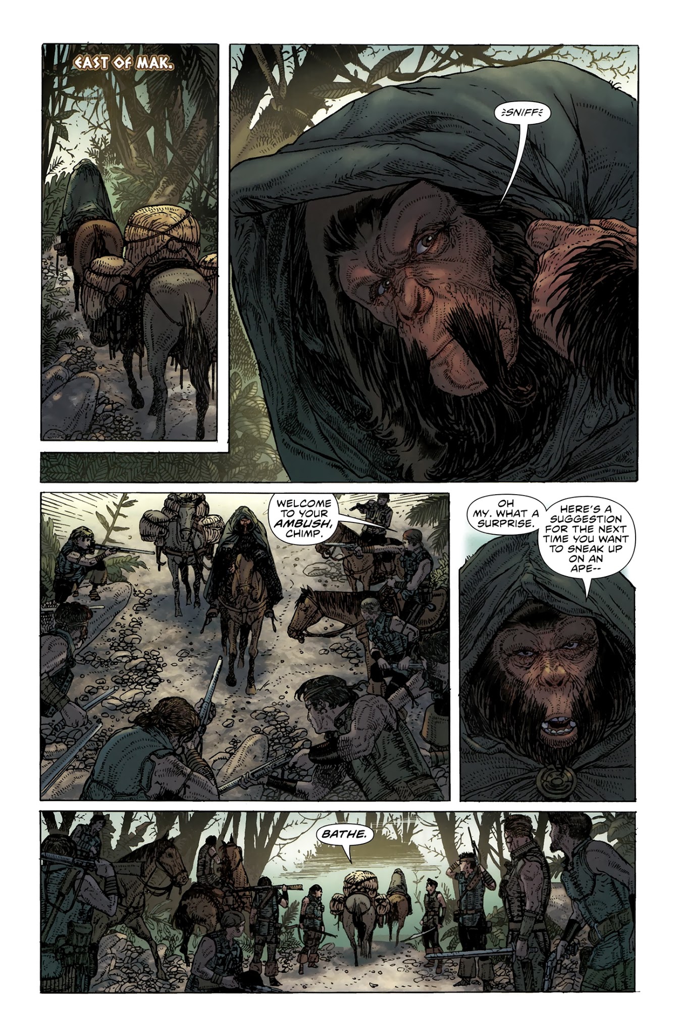 Read online Planet of the Apes (2011) comic -  Issue #12 - 24