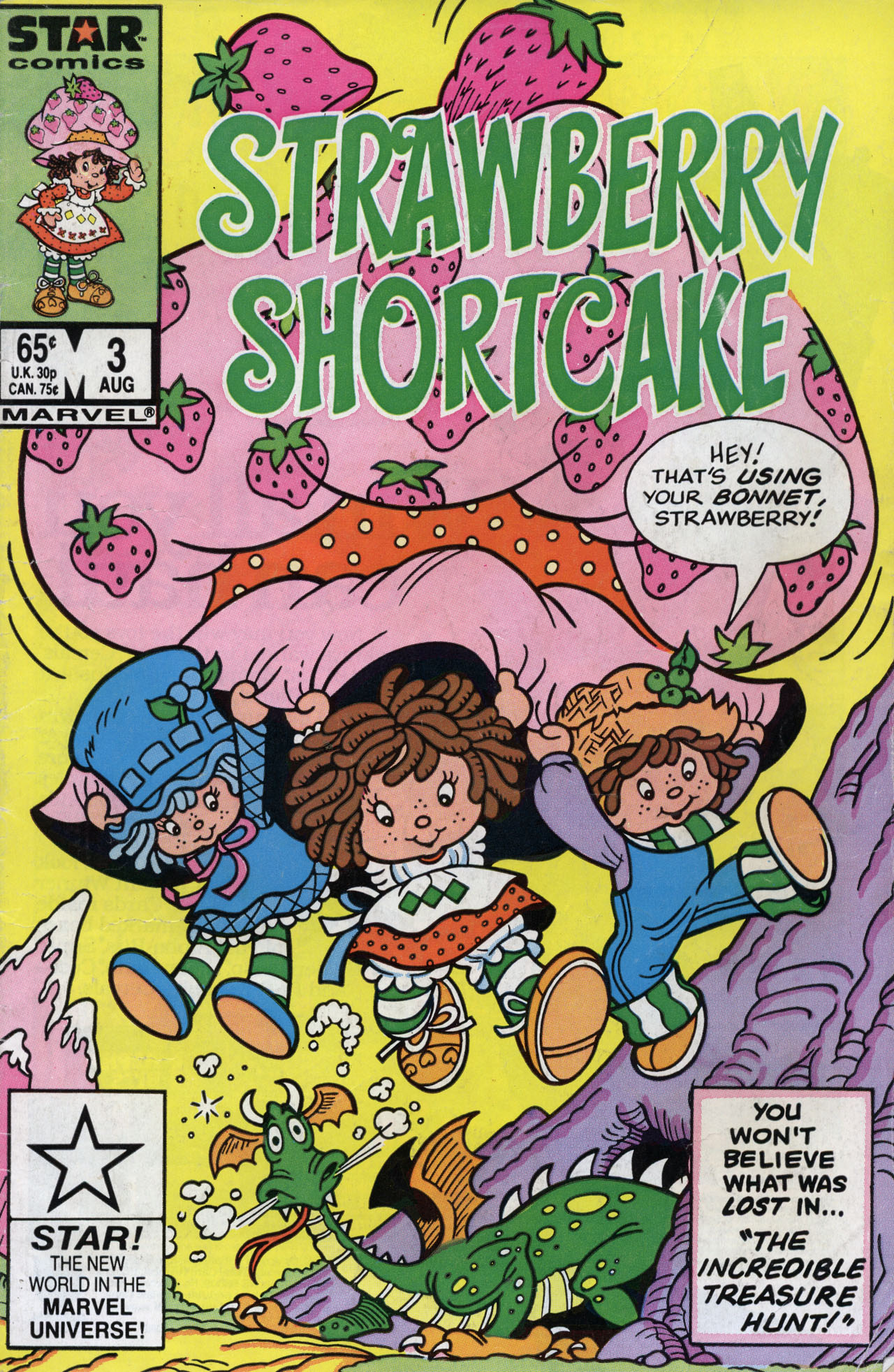 Read online Strawberry Shortcake (1985) comic -  Issue #3 - 1