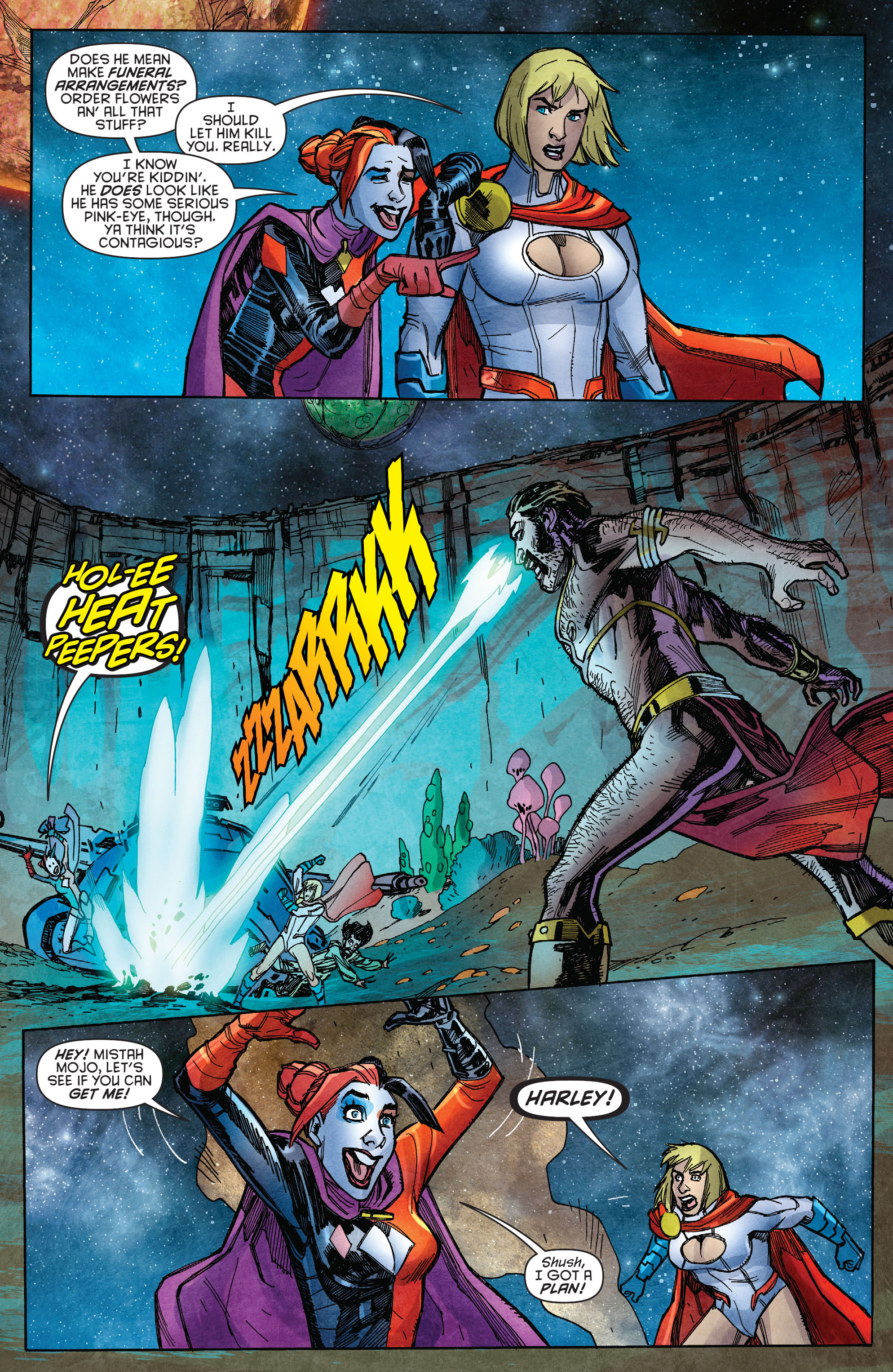 Read online Harley Quinn and Power Girl comic Issue 3