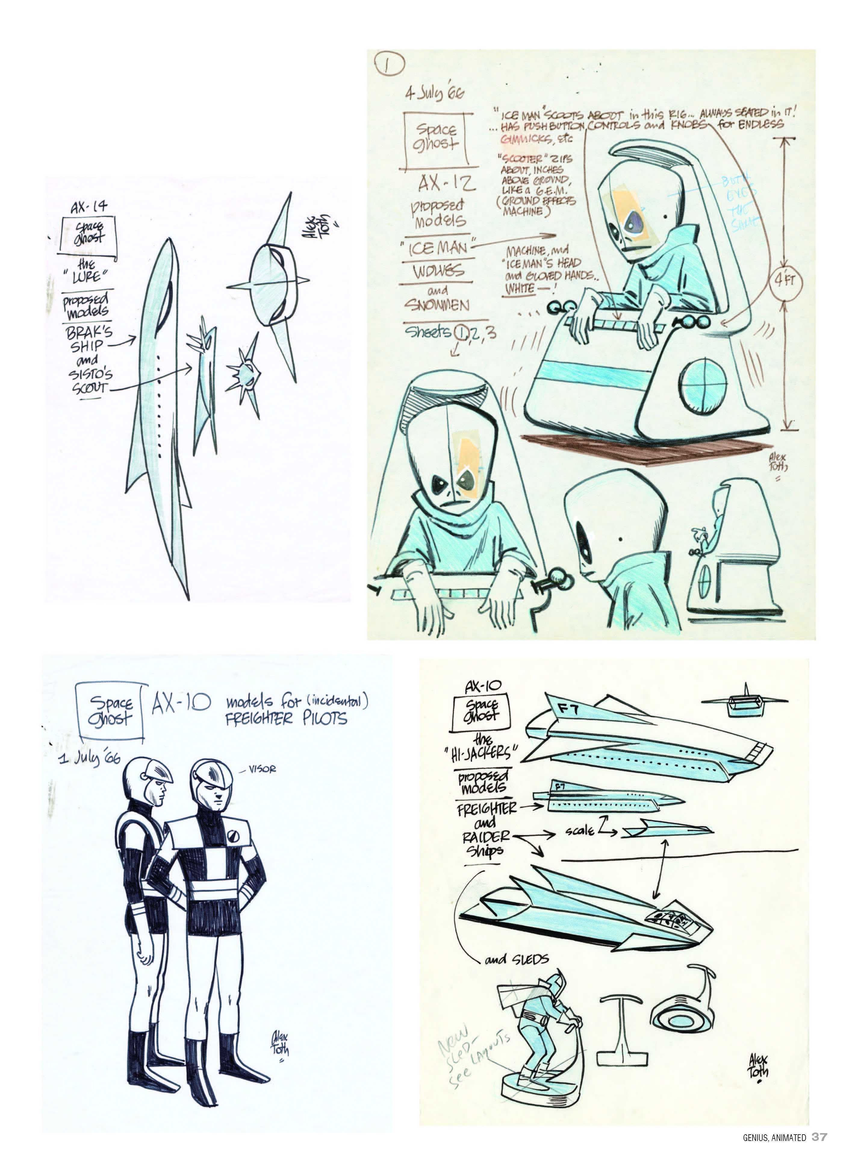 Read online Genius, Animated: The Cartoon Art of Alex Toth comic -  Issue # TPB (Part 1) - 38