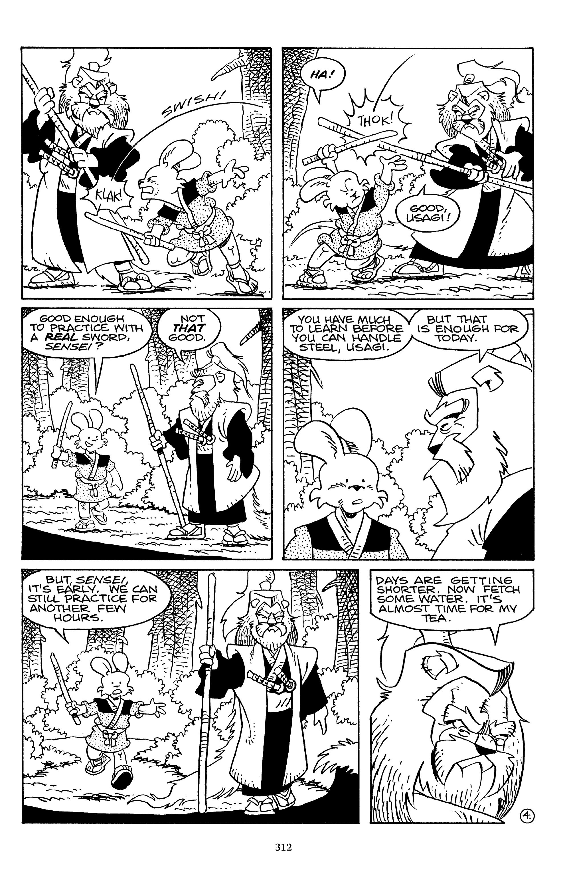 Read online The Usagi Yojimbo Saga comic -  Issue # TPB 4 - 309