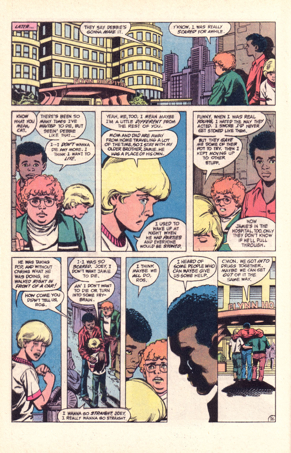 Read online The New Teen Titans (Drug Awareness Specials) comic -  Issue #2 - 28