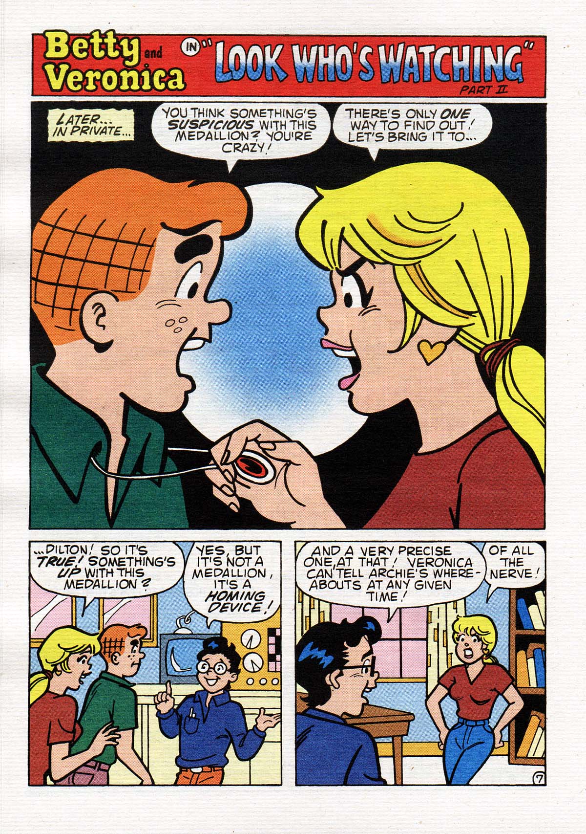Read online Betty and Veronica Digest Magazine comic -  Issue #124 - 77