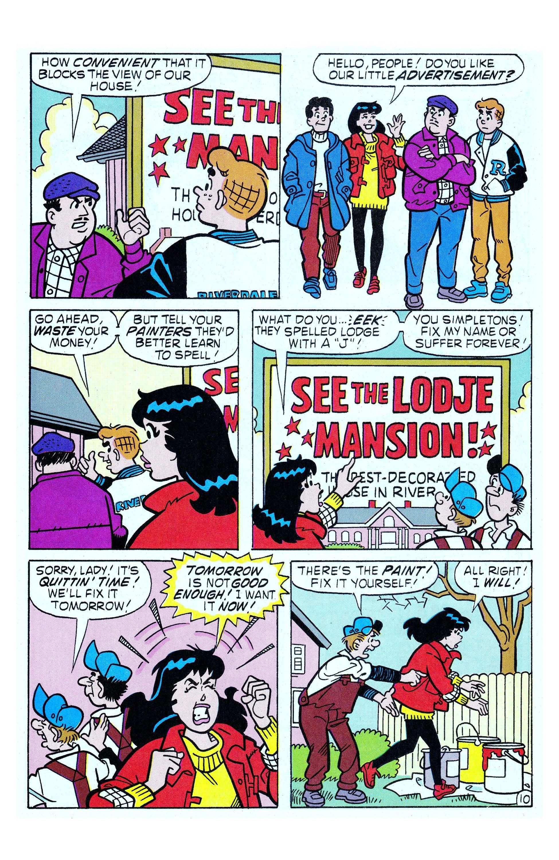 Read online Archie (1960) comic -  Issue #408 - 16