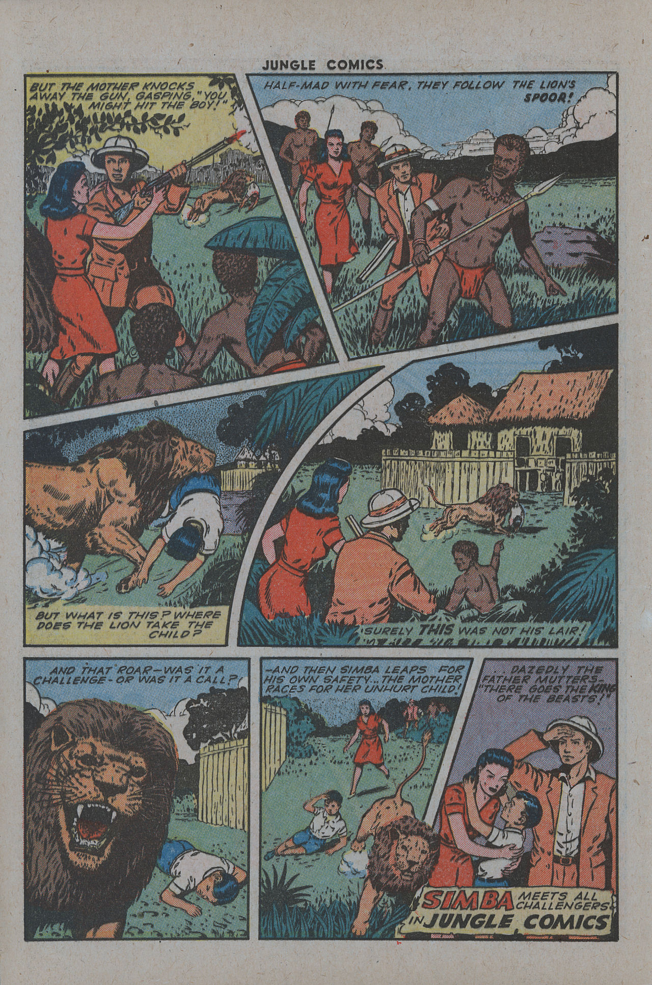 Read online Jungle Comics comic -  Issue #64 - 42