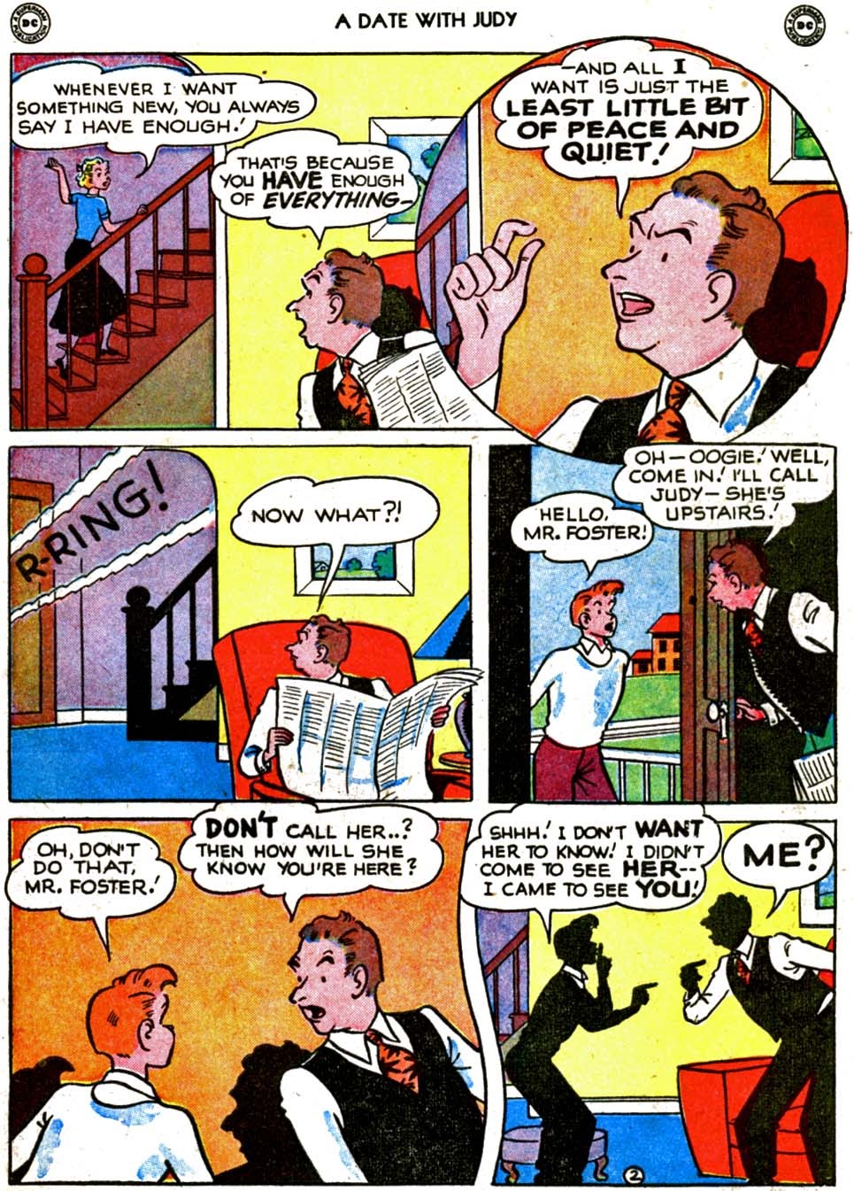 Read online A Date with Judy comic -  Issue #12 - 41