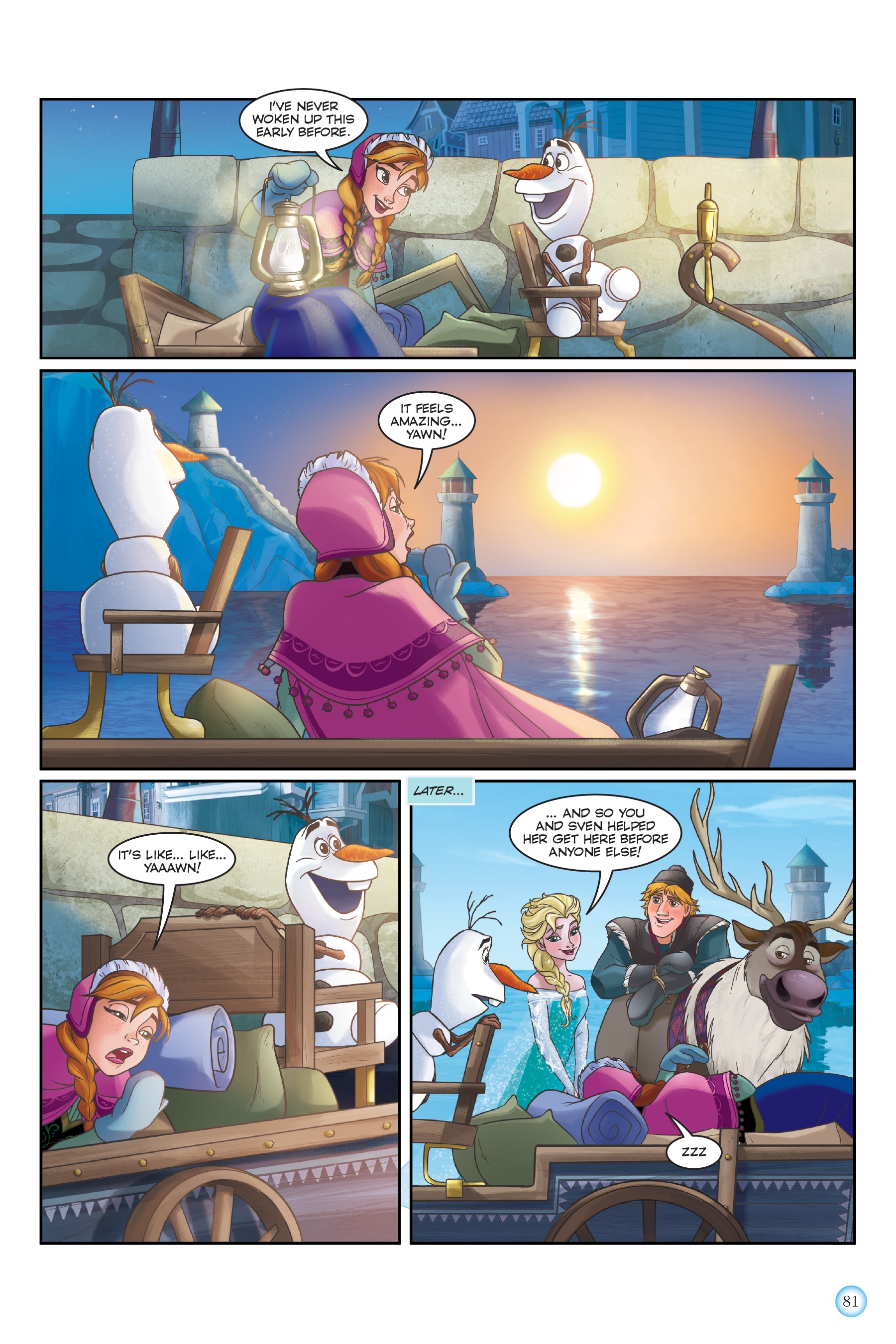 Read online Frozen Adventures: Flurries of Fun comic -  Issue # TPB (Part 1) - 81