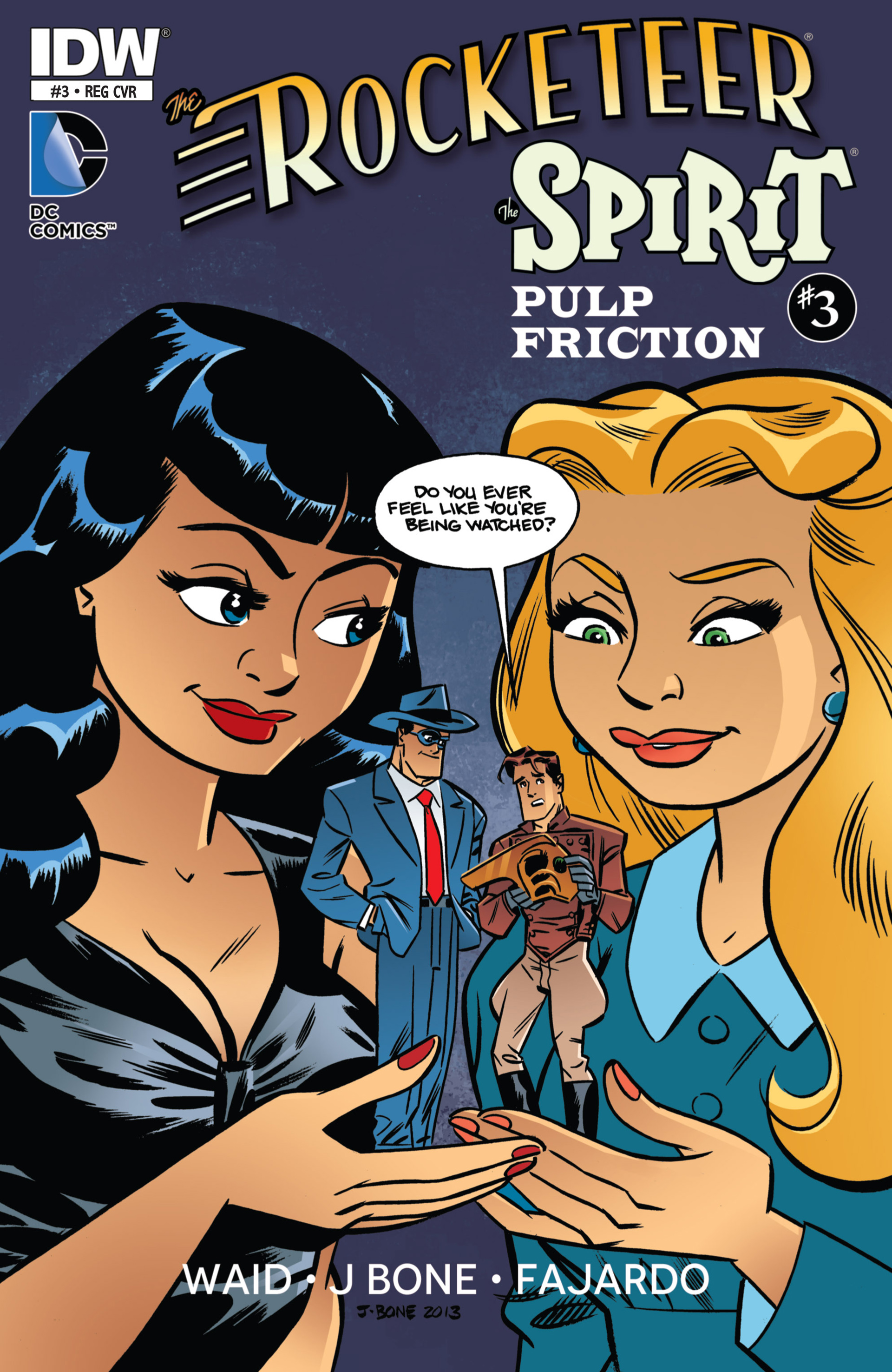 Read online The Rocketeer/The Spirit: Pulp Friction comic -  Issue #3 - 2